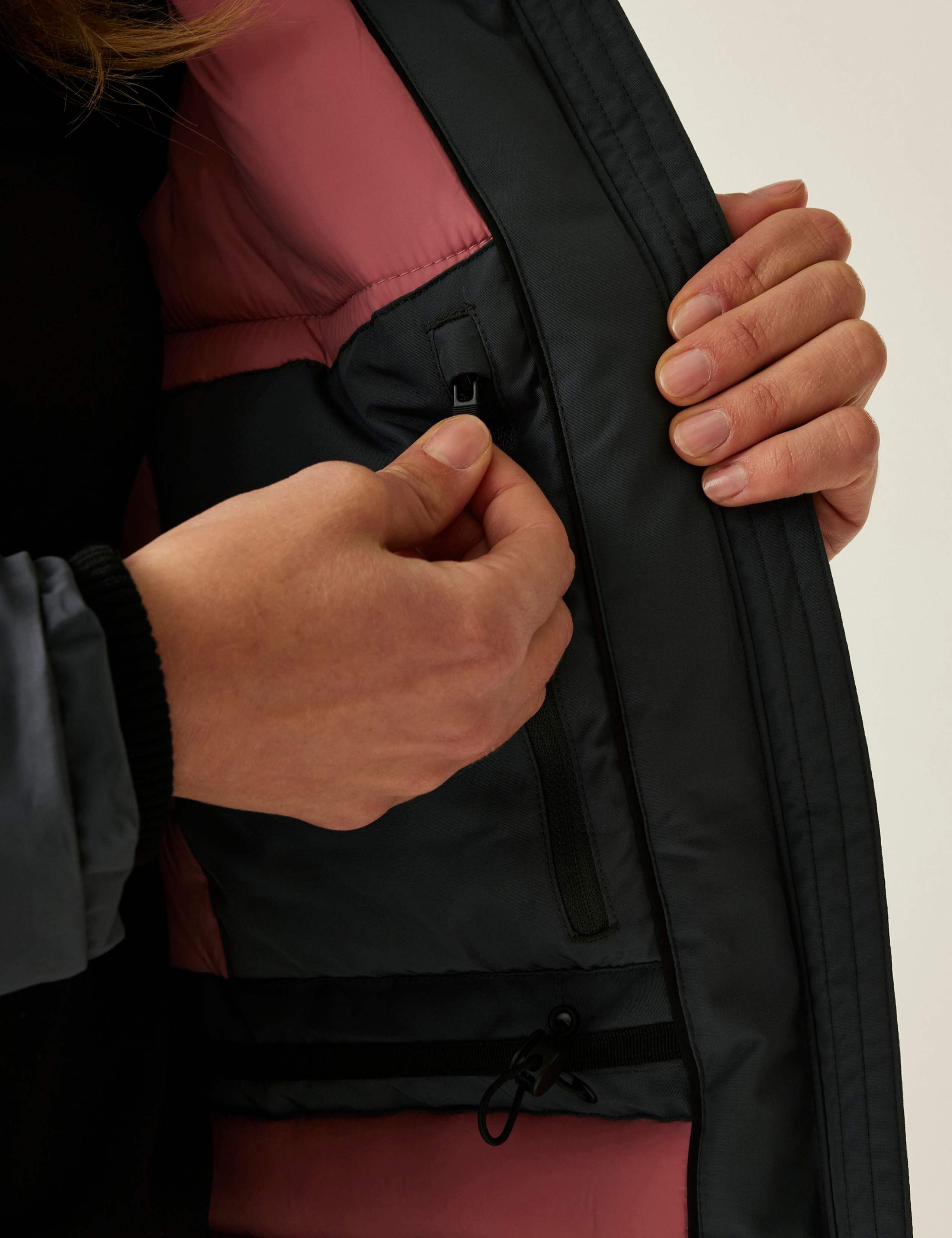 Marron Waterproof Longline Parka Coat 8 of 10