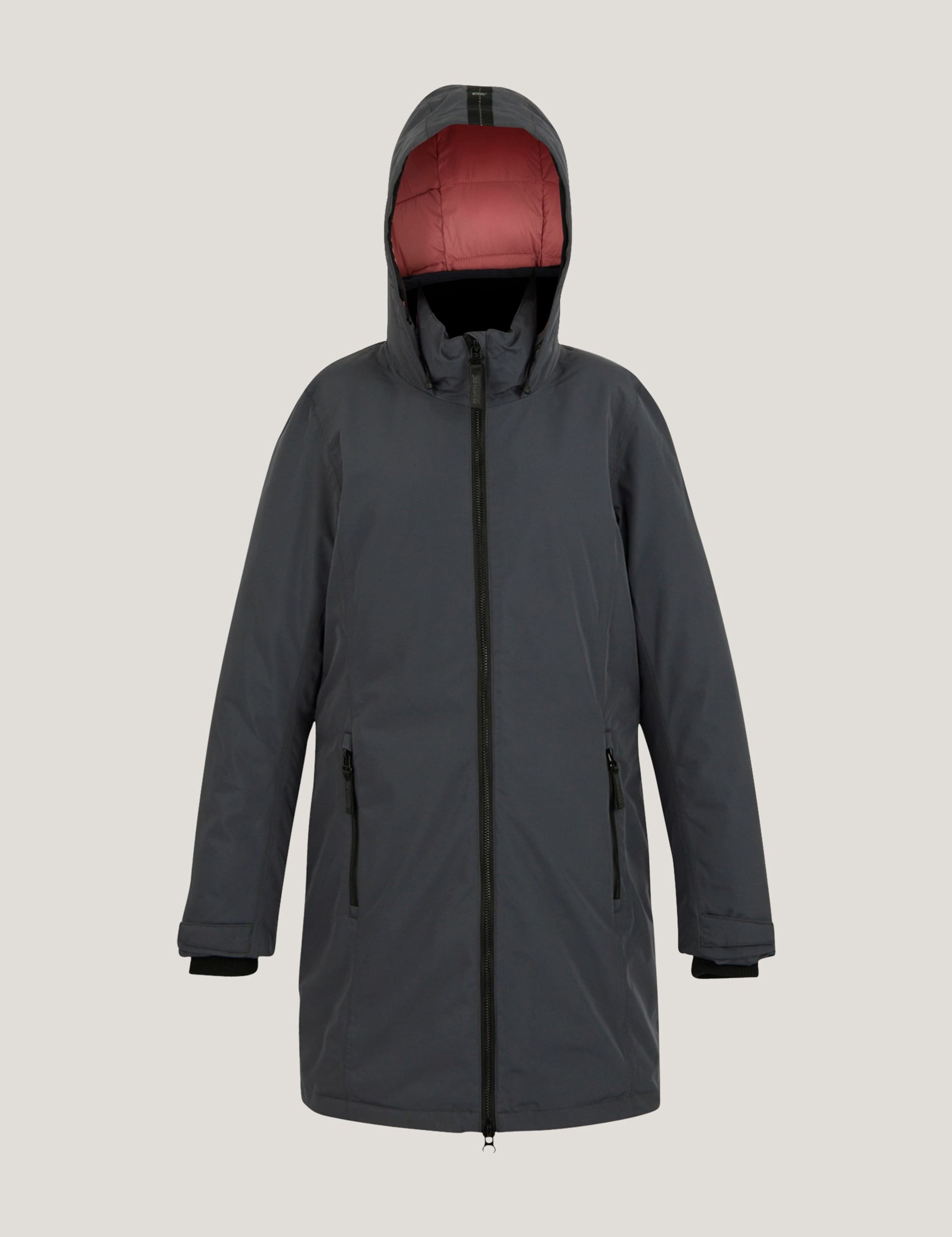 Marron Waterproof Longline Parka Coat 2 of 10