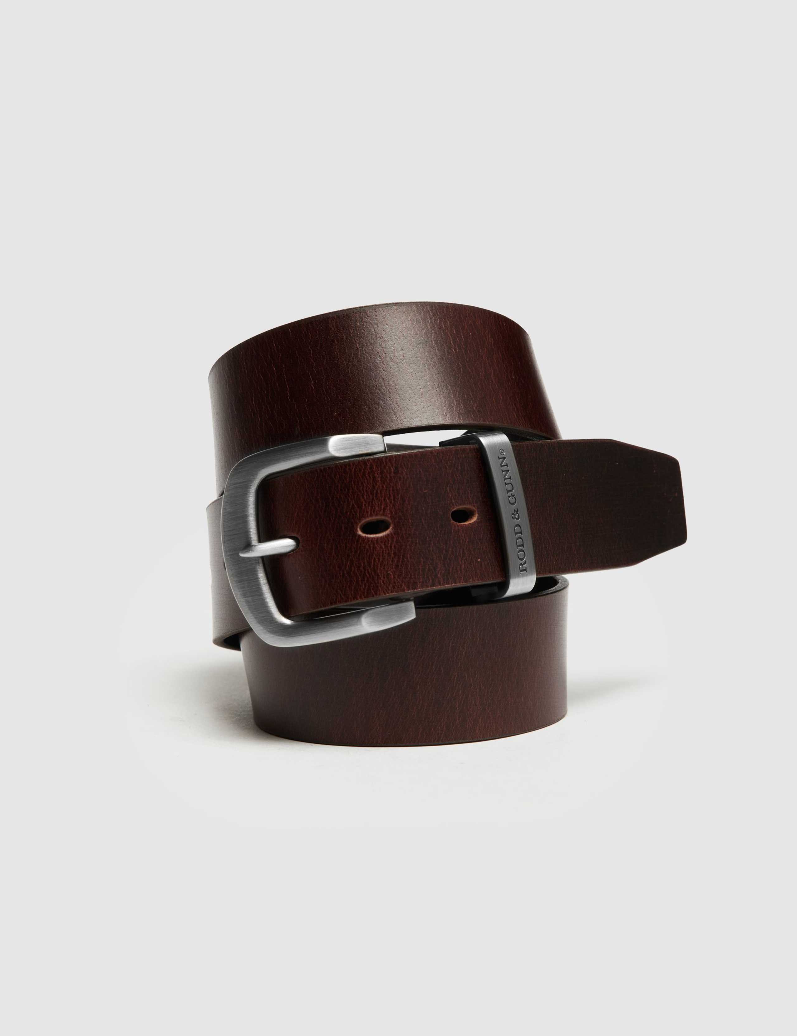 Farmlands Leather Casual Belt 1 of 3