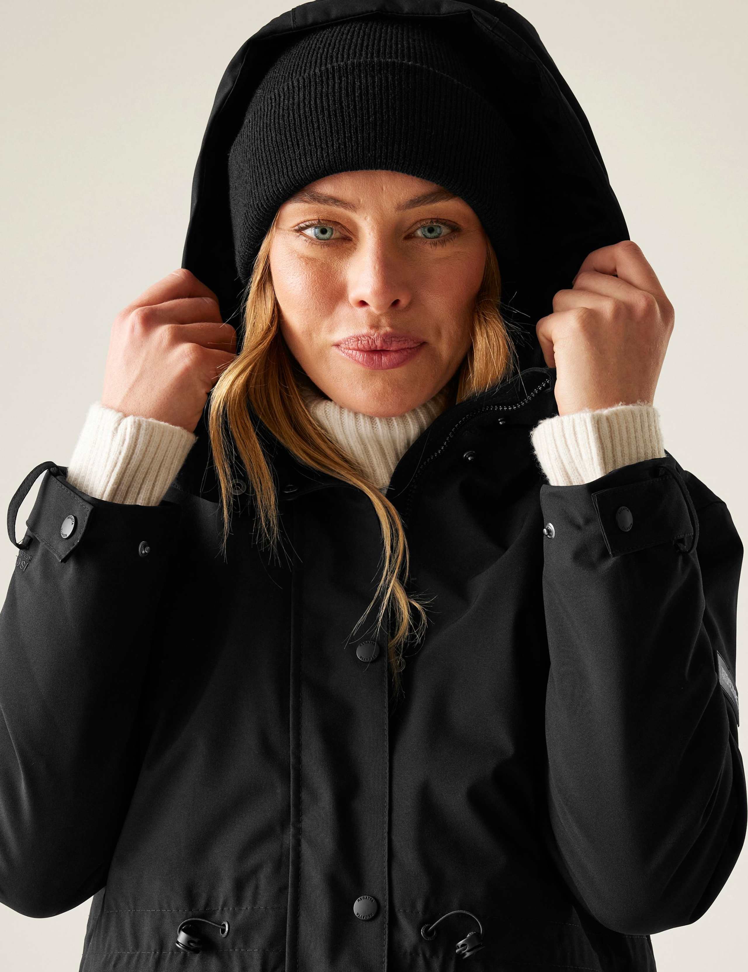 Yannta Waterproof Hooded Longline Raincoat 4 of 10