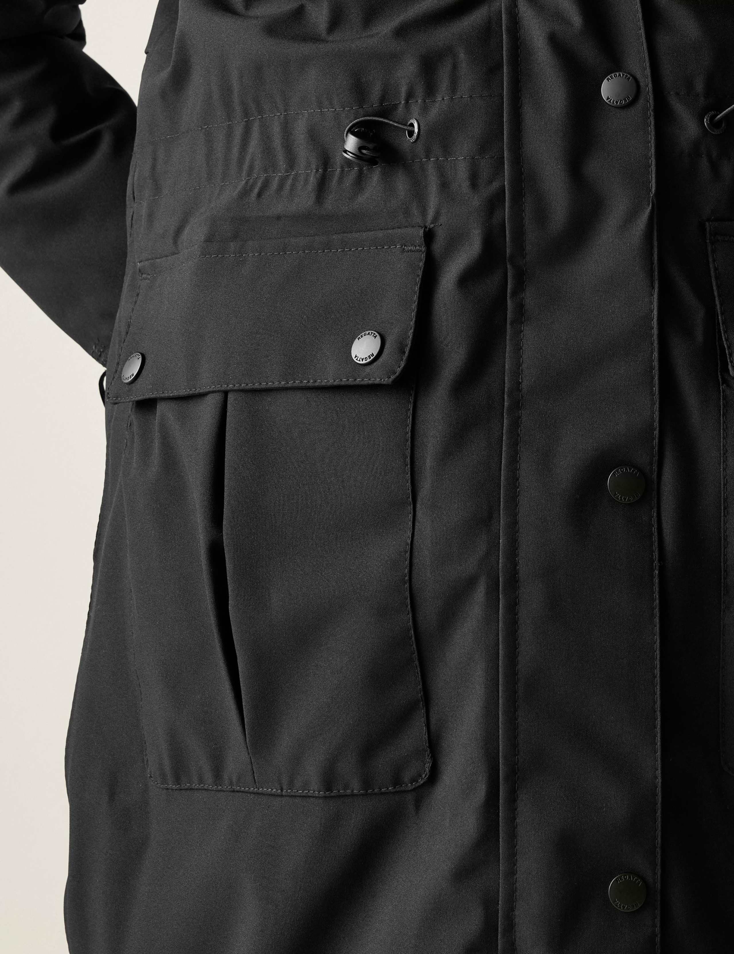 Yannta Waterproof Hooded Longline Raincoat 9 of 10