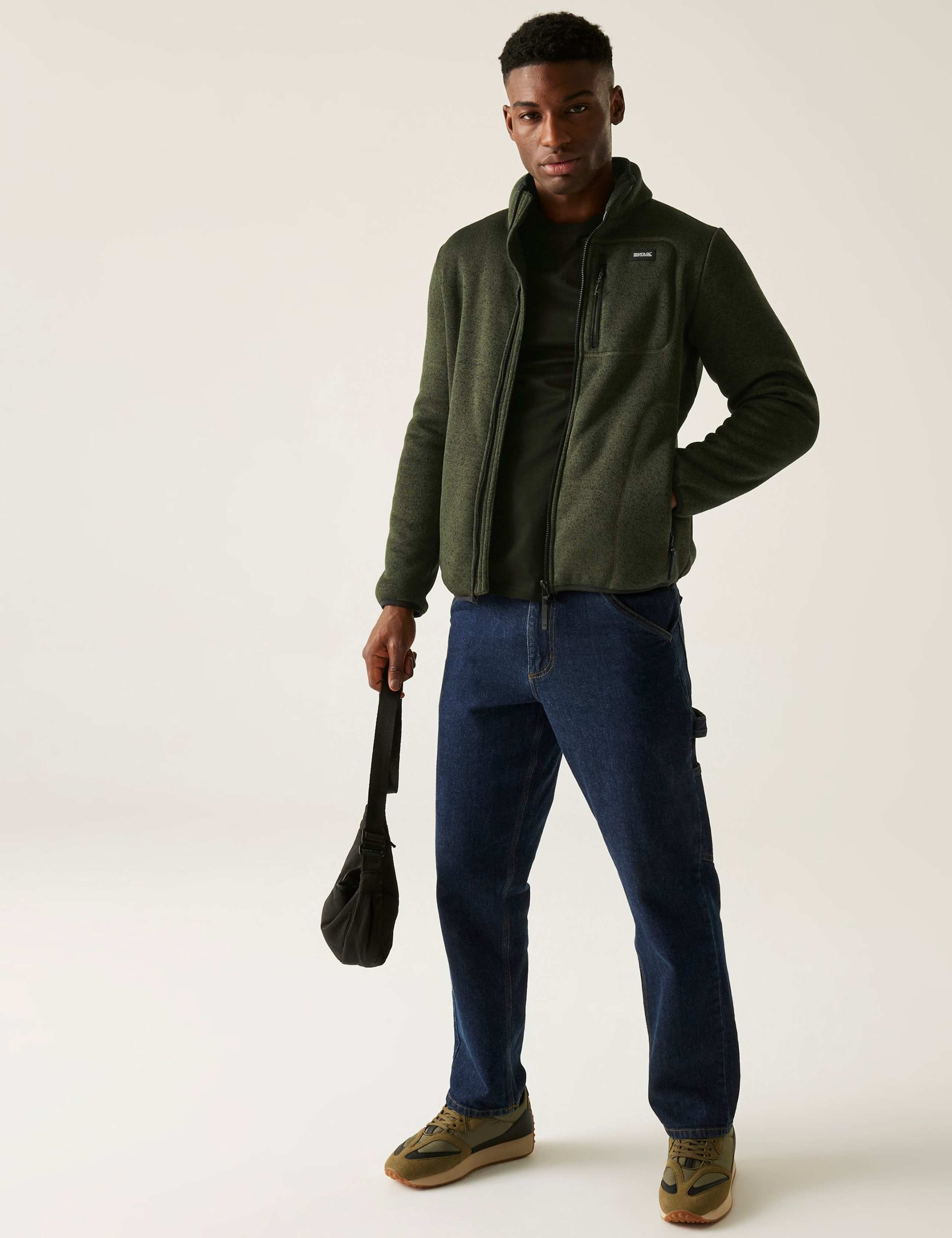 Barlee Zip Up Funnel Neck Fleece 4 of 5