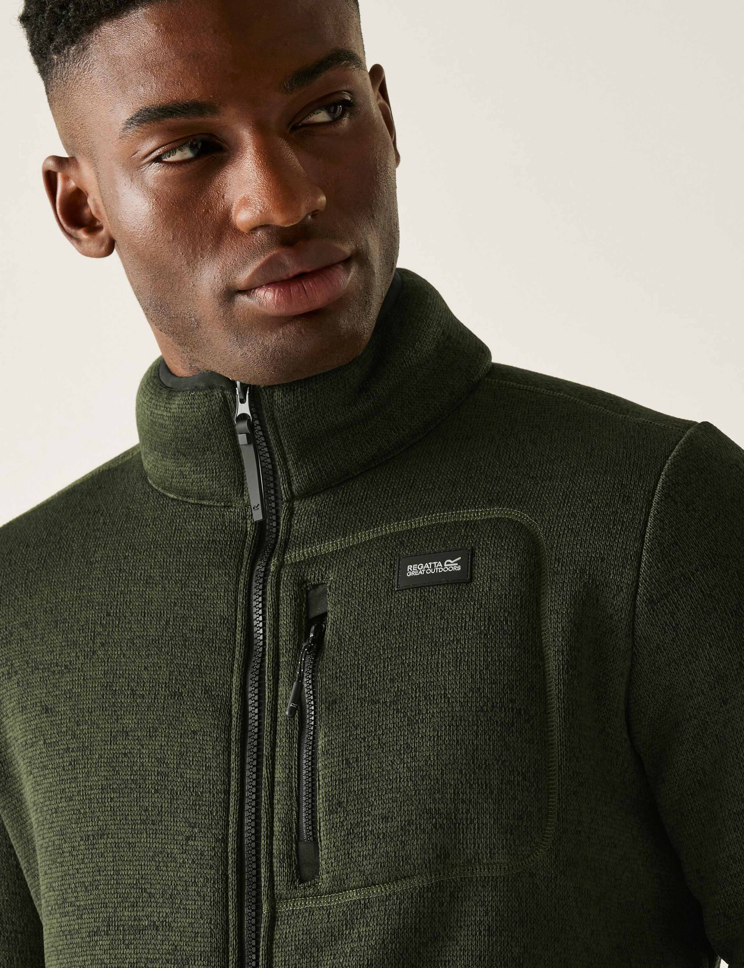 Barlee Zip Up Funnel Neck Fleece 5 of 5