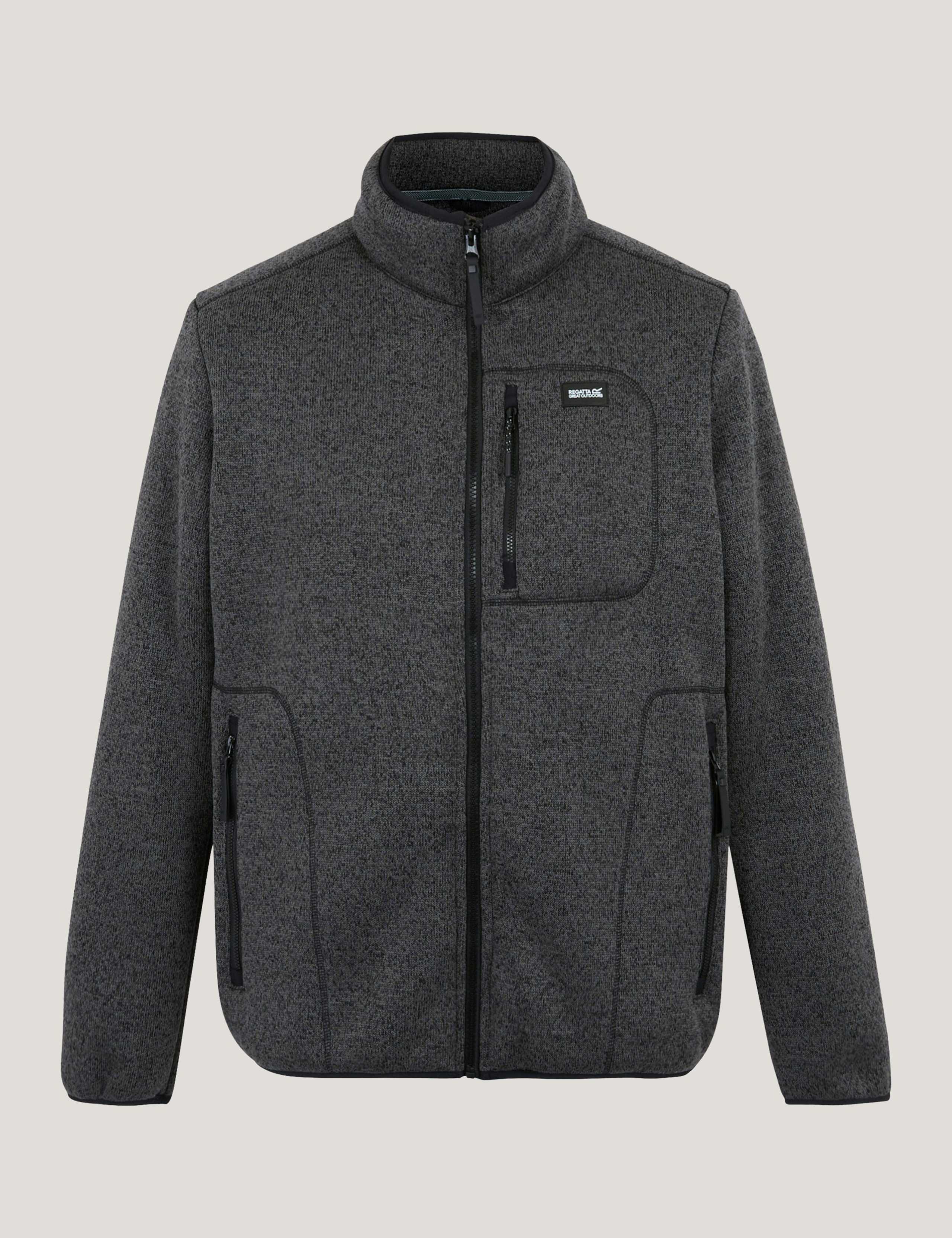 Barlee Zip Up Funnel Neck Fleece 2 of 4