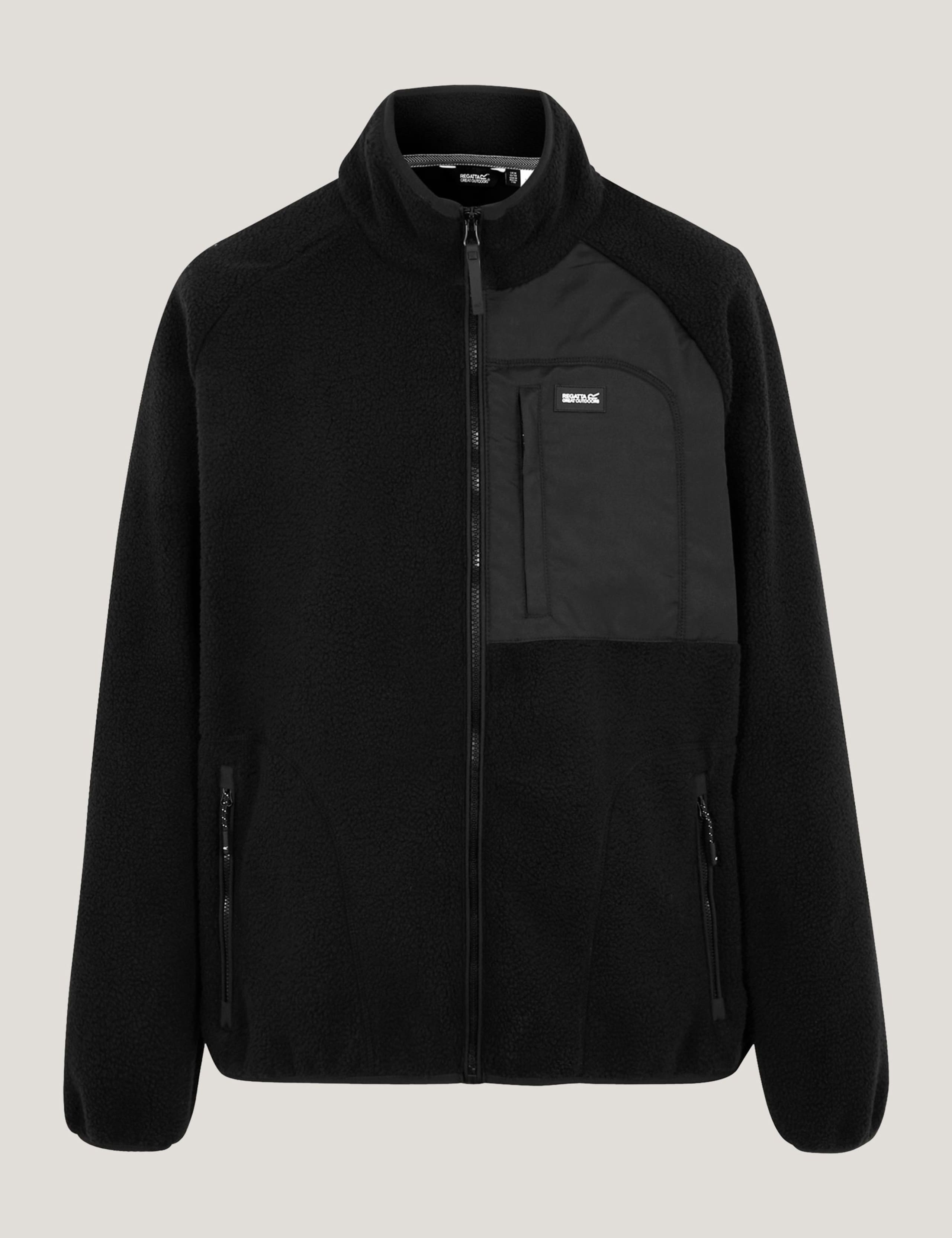 Borg Funnel Neck Zip Up Fleece 2 of 5