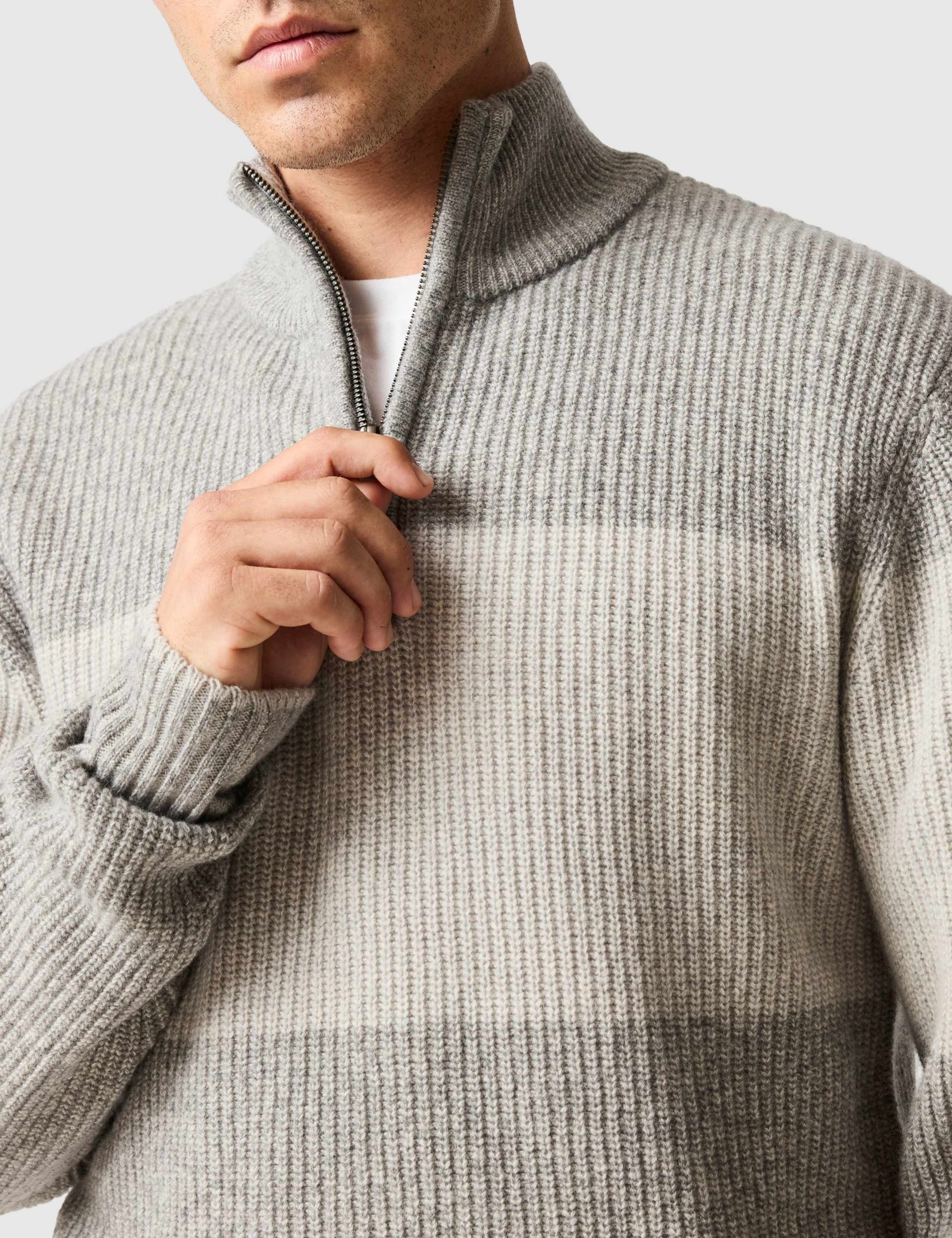 Pure Extra Fine Merino Wool Textured Jumper 5 of 5
