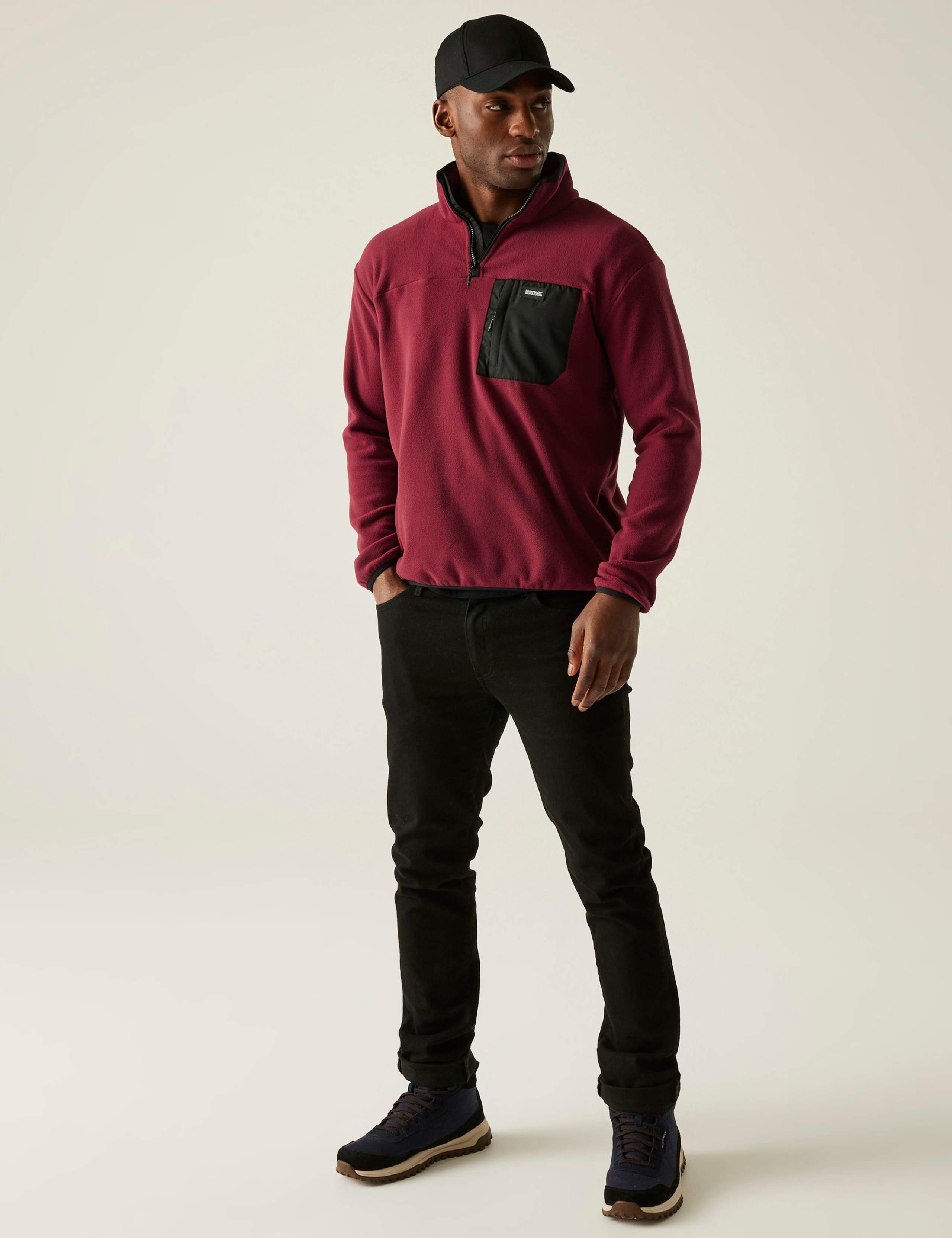 Frankie Funnel Neck Half Zip Fleece 3 of 5