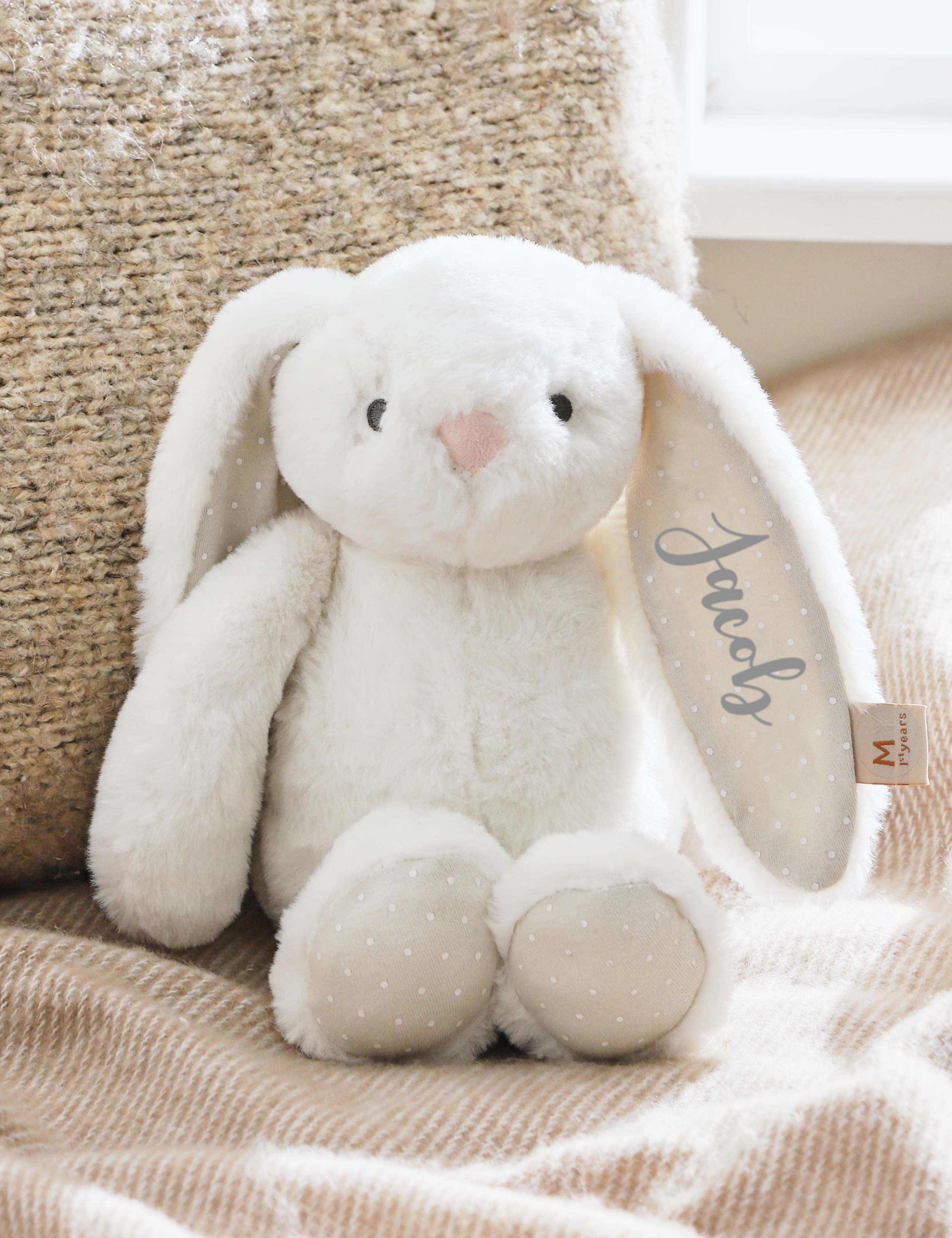 Personalised Bunny Soft Toy 2 of 4