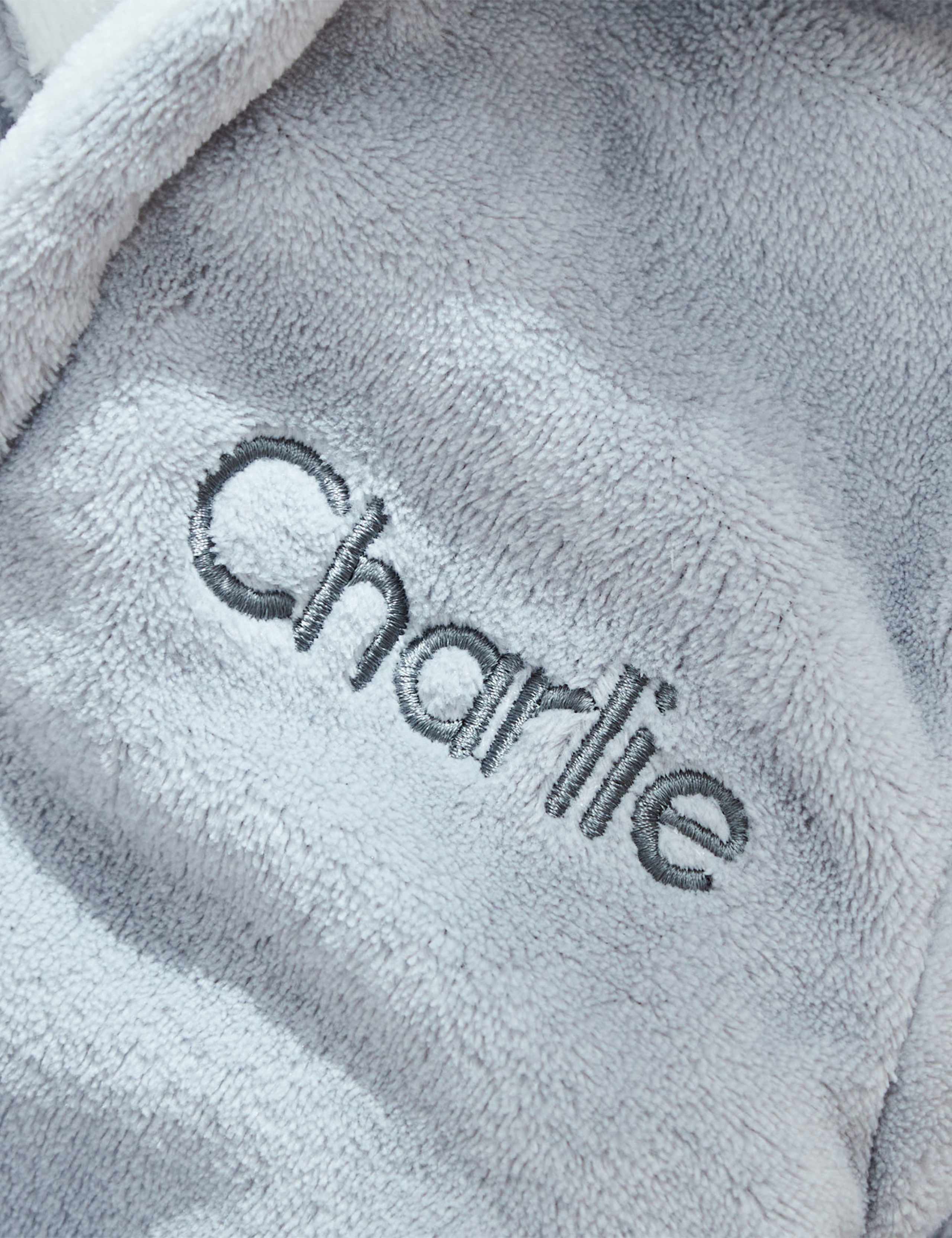 Personalised Penguin Fleece Robe (0-7 Yrs) 2 of 4