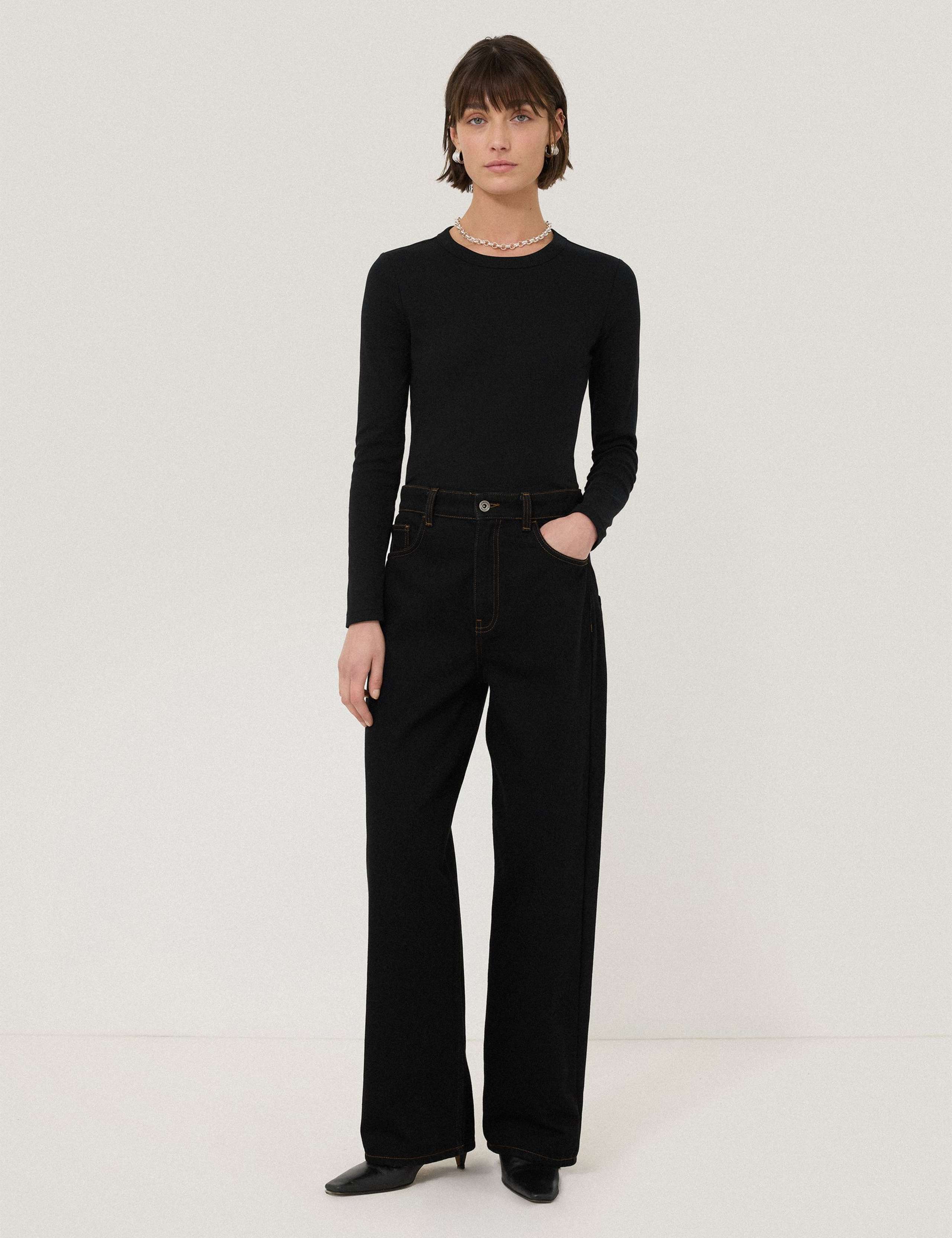 Cotton Rich Ribbed Slim Fit T-Shirt 3 of 6