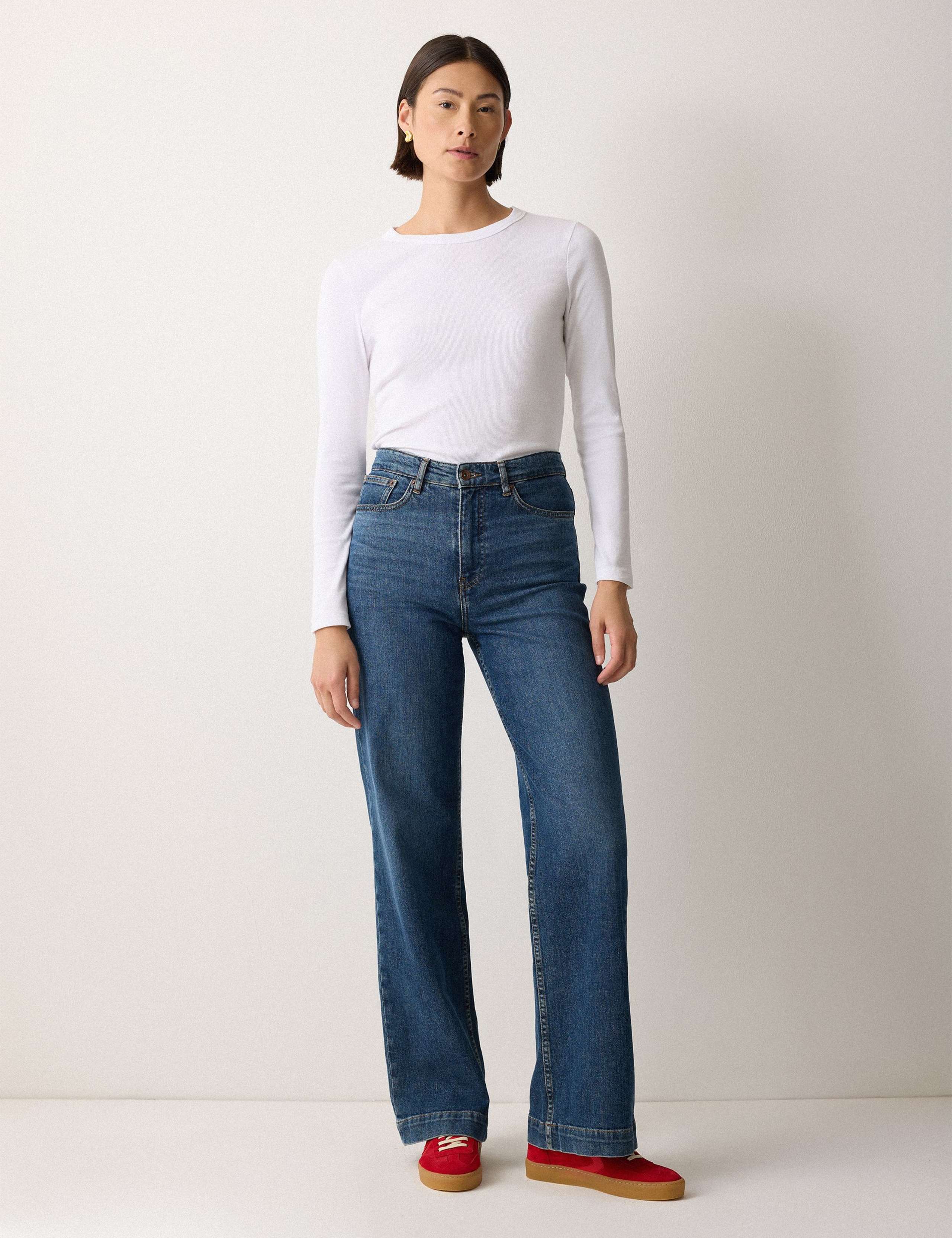 Cotton Rich Ribbed Slim Fit T-Shirt 3 of 5