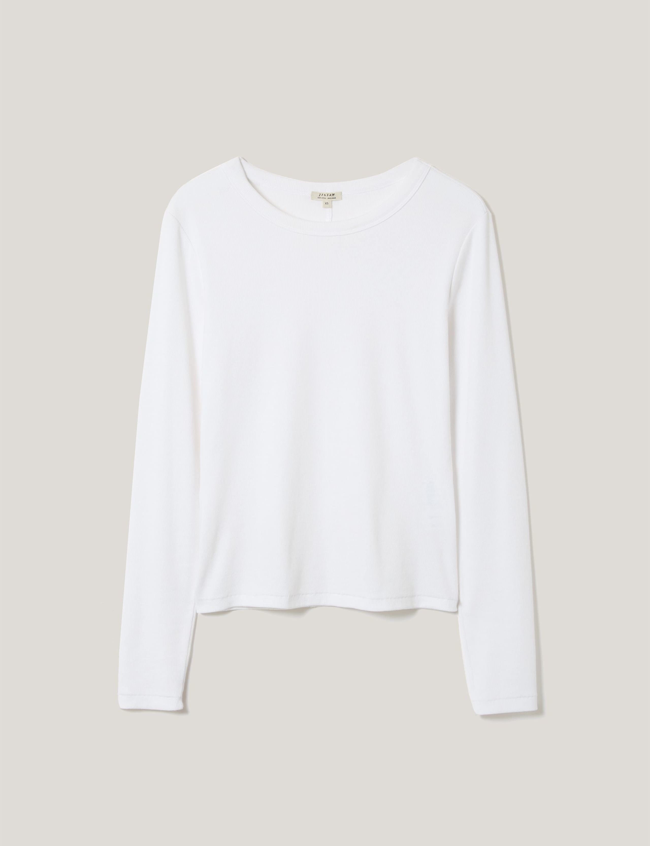 Cotton Rich Ribbed Slim Fit T-Shirt 2 of 5