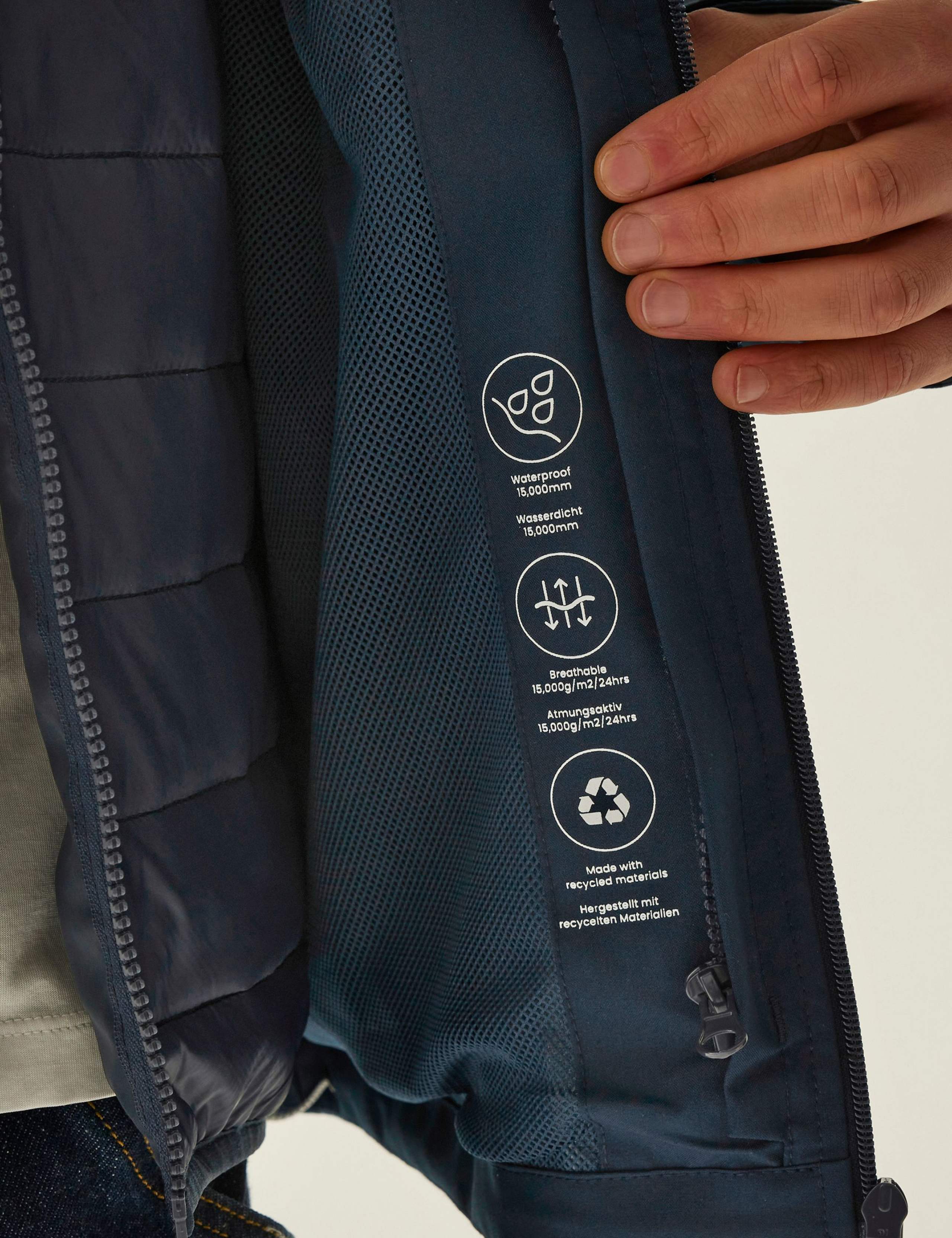 Wentwood 3-in-1 Hooded Waterproof Jacket 9 of 9