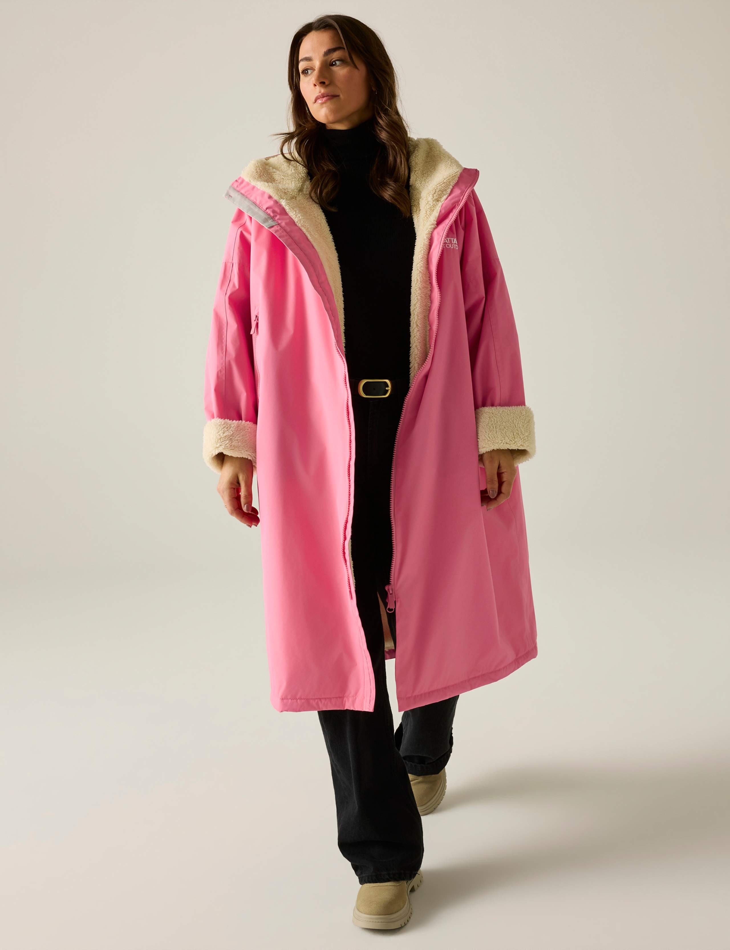 Waterproof Leopard Print Padded Coat 2 of 9