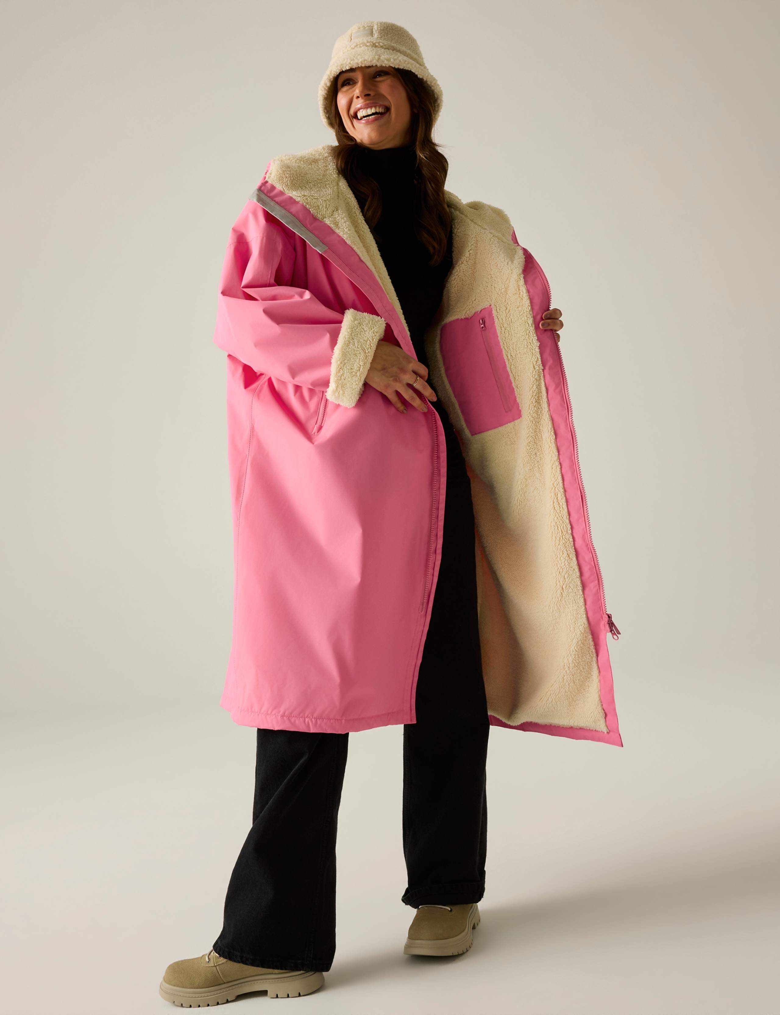 Waterproof Leopard Print Padded Coat 3 of 9