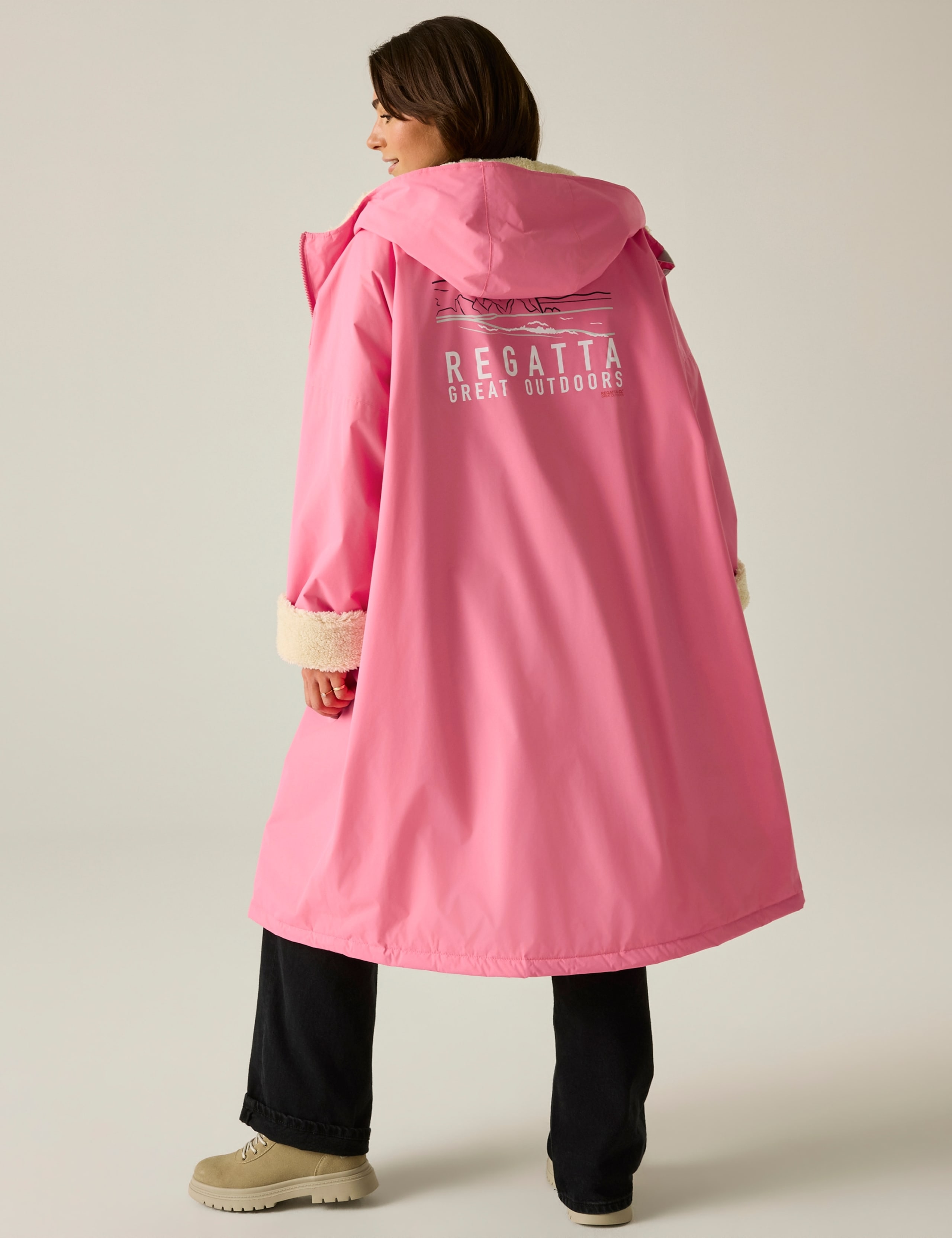 Waterproof Leopard Print Padded Coat 9 of 9