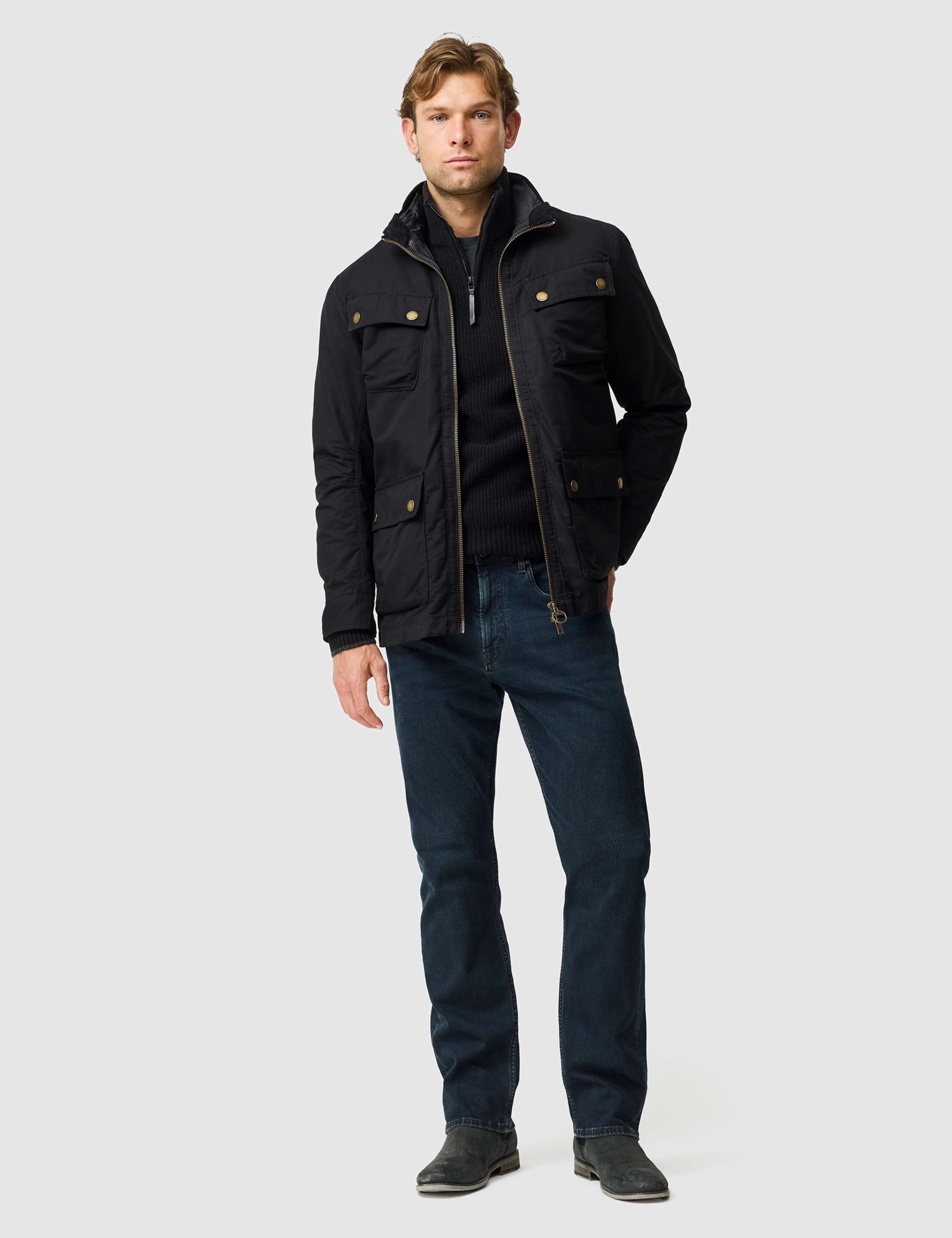 Robbies Road Pure Lambswool Half Zip Jumper 2 of 6