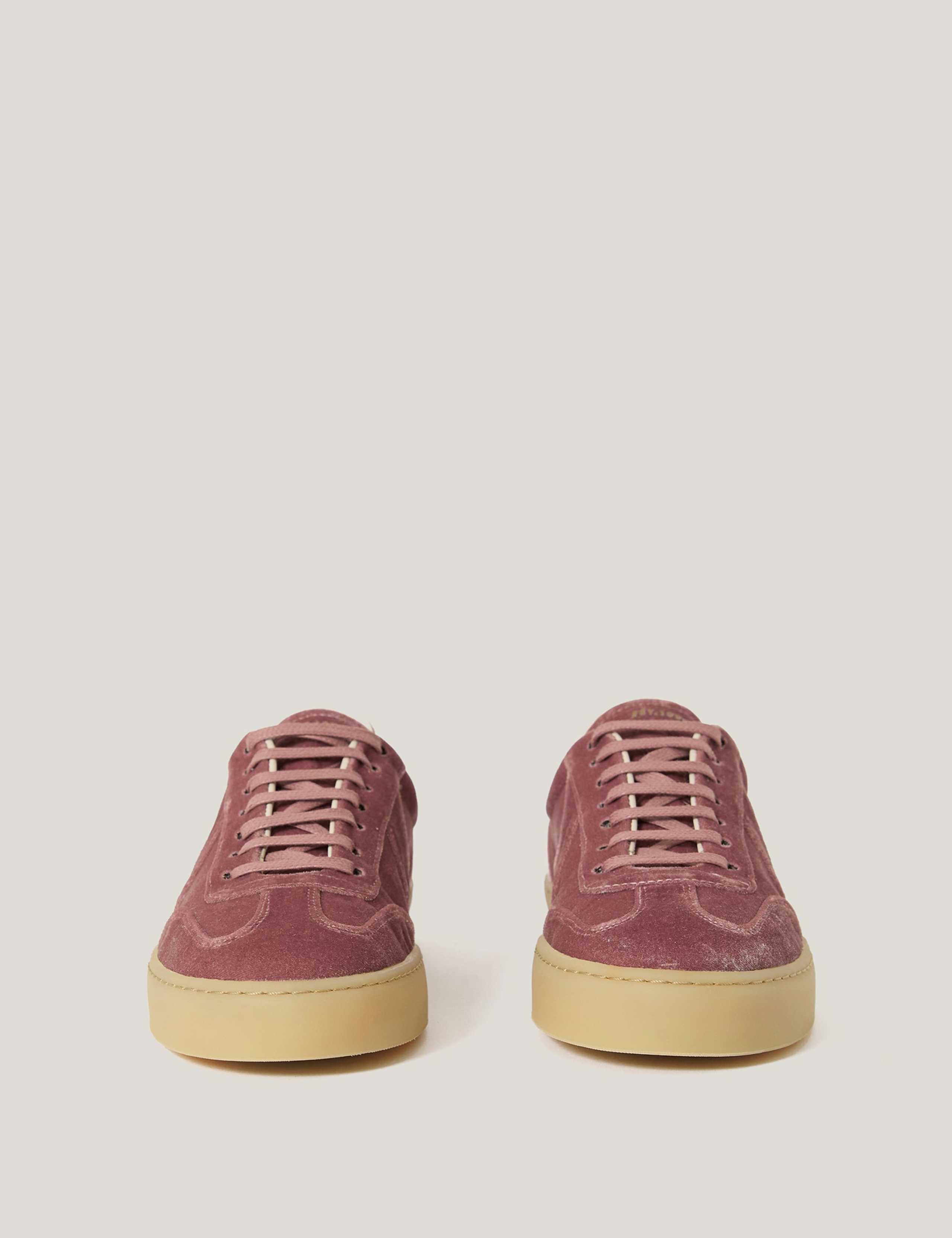 Velvet Cupsole Trainers 5 of 7