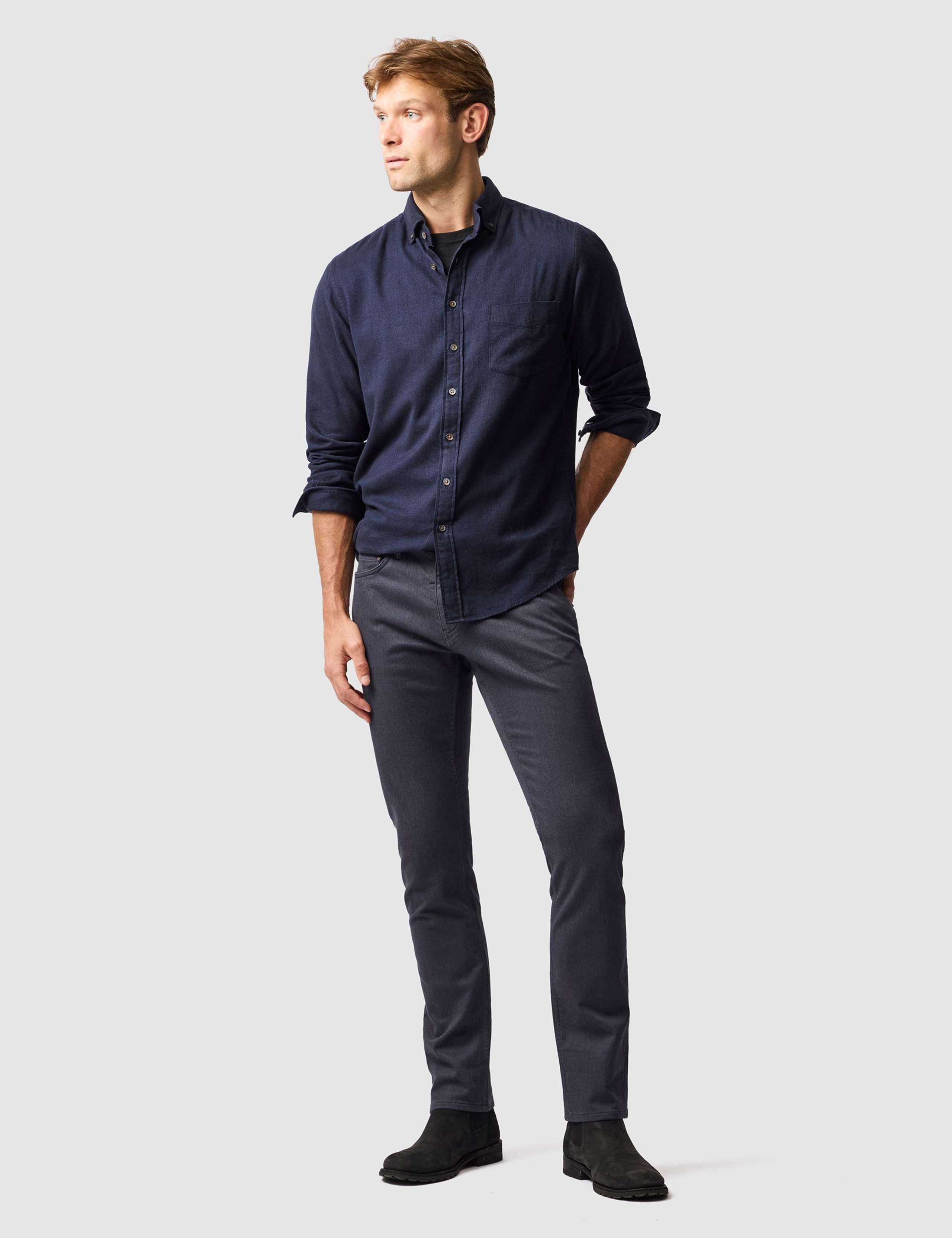 Motion Melange Straight Fit 5 Pocket Jeans 4 of 4