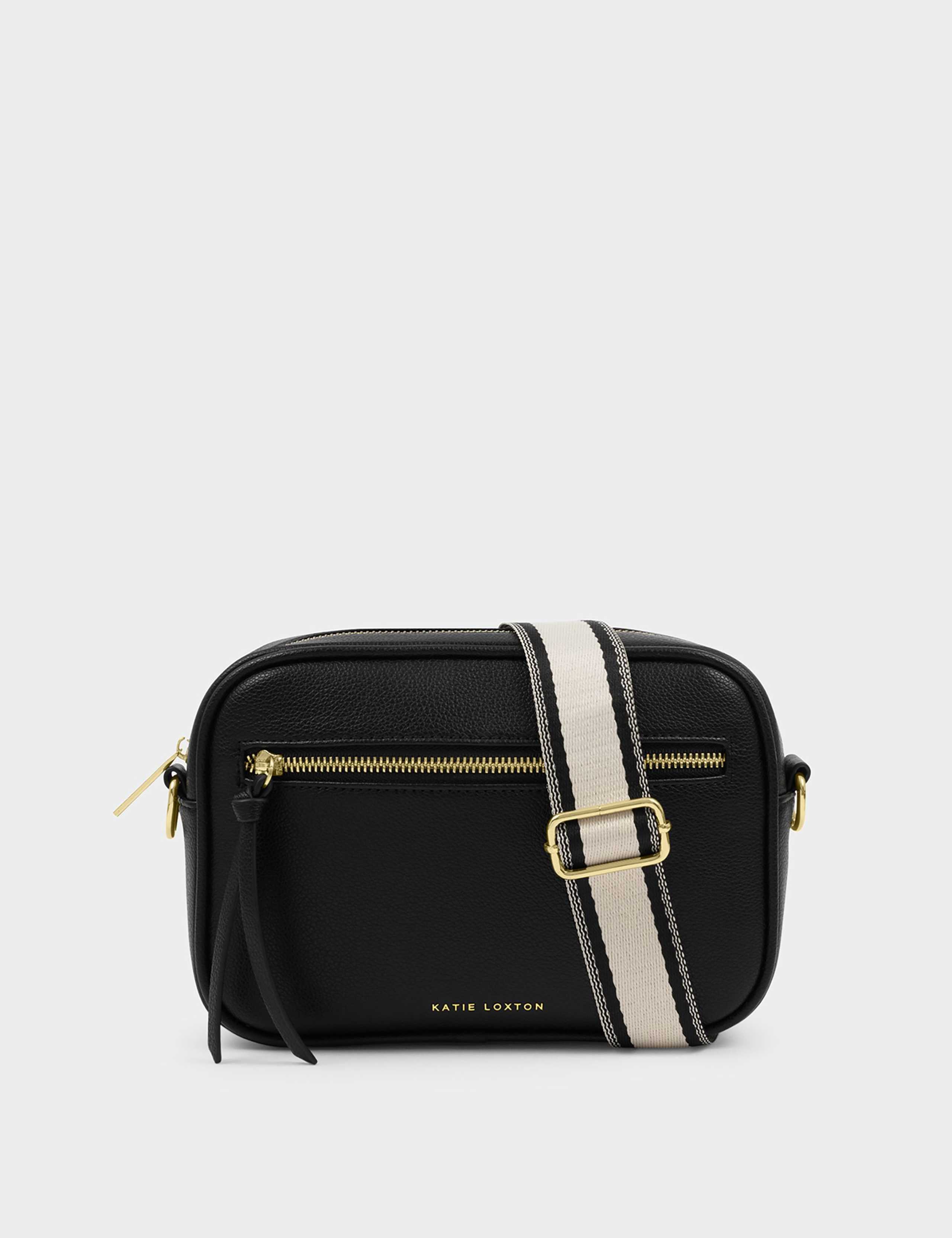 Faux Leather Metallic Cross Body Bag 2 of 6