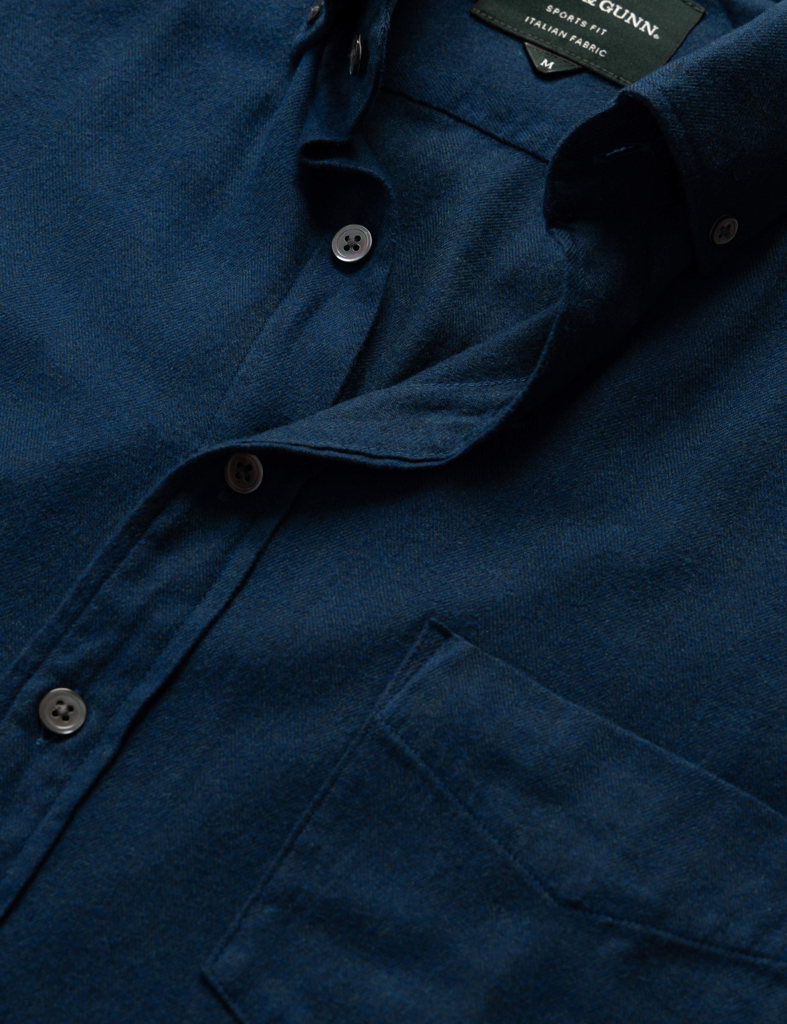 Slim Fit Cotton Rich Oxford Shirt 2 of 2