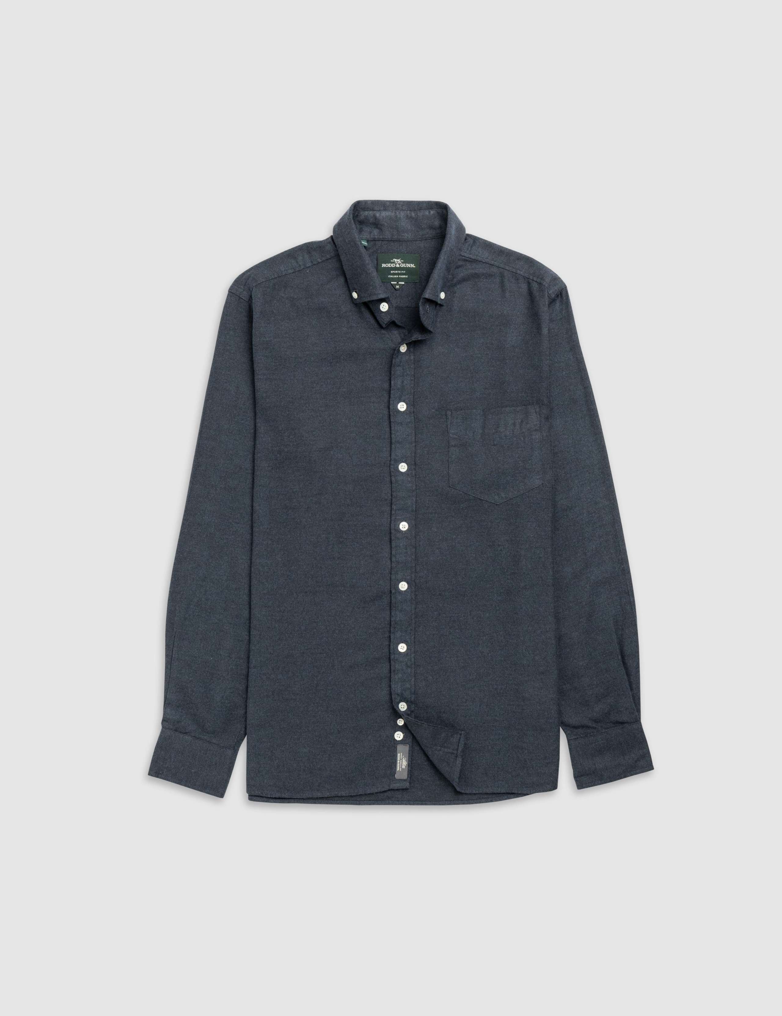 Slim Fit Cotton Rich Oxford Shirt 2 of 4