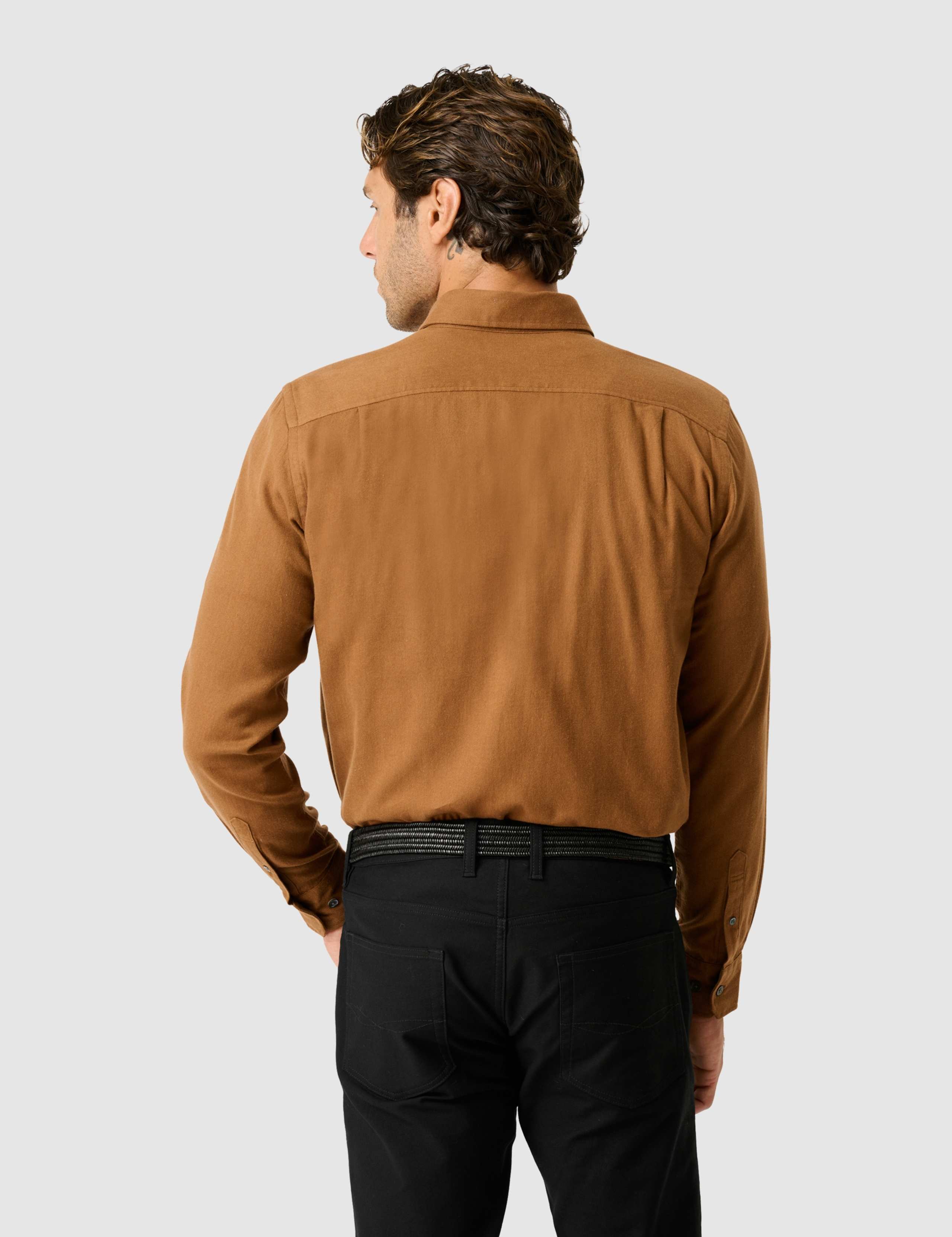 Slim Fit Cotton Rich Oxford Shirt 4 of 4