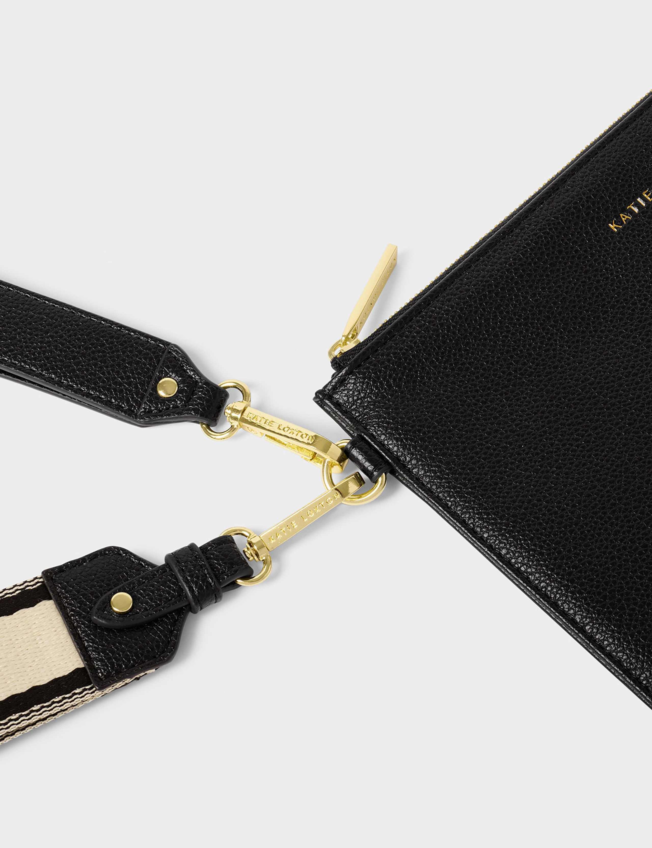 Faux Leather Wristlet Pouch Purse 4 of 5
