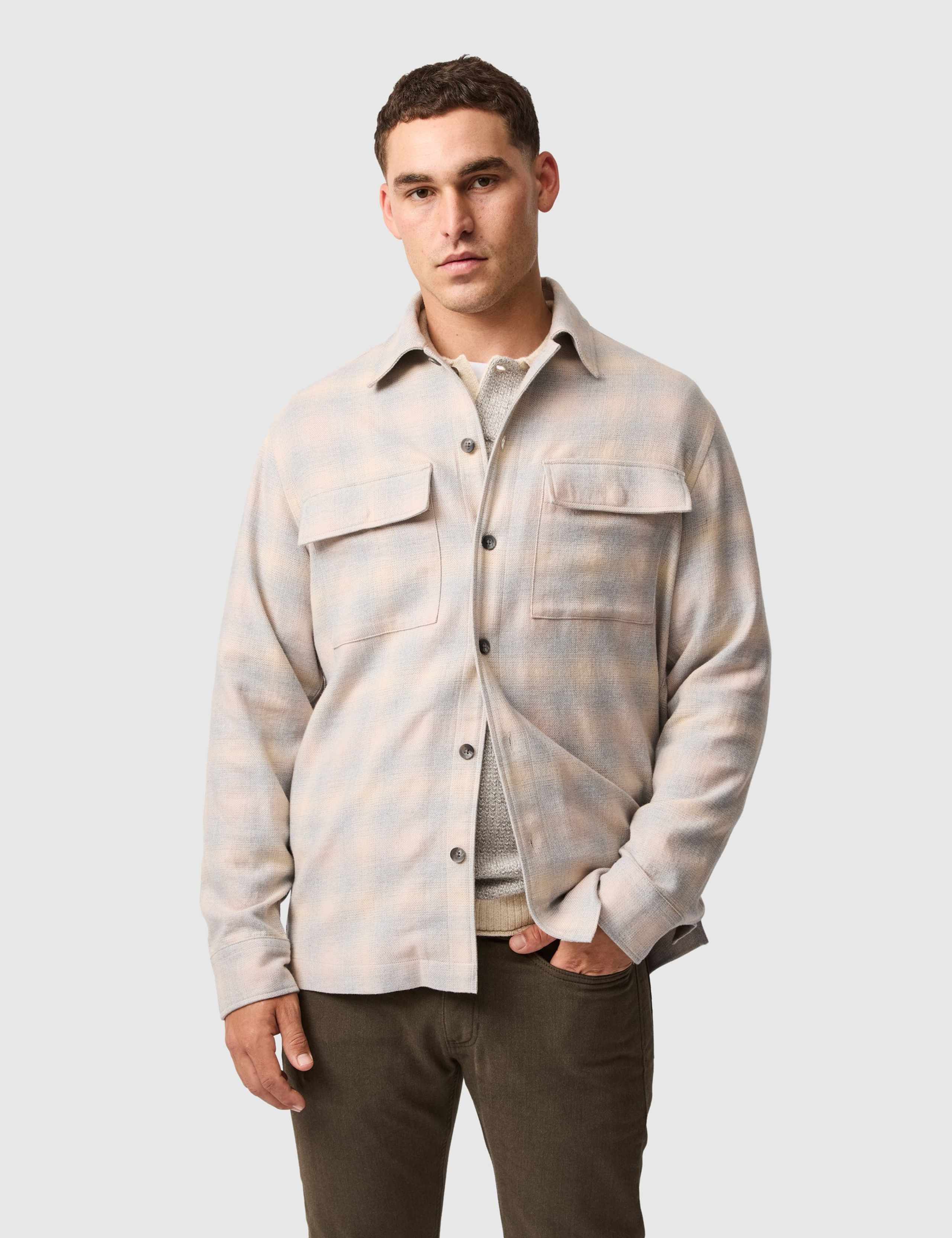 Regular Fit Pure Cotton Overshirt 1 of 4