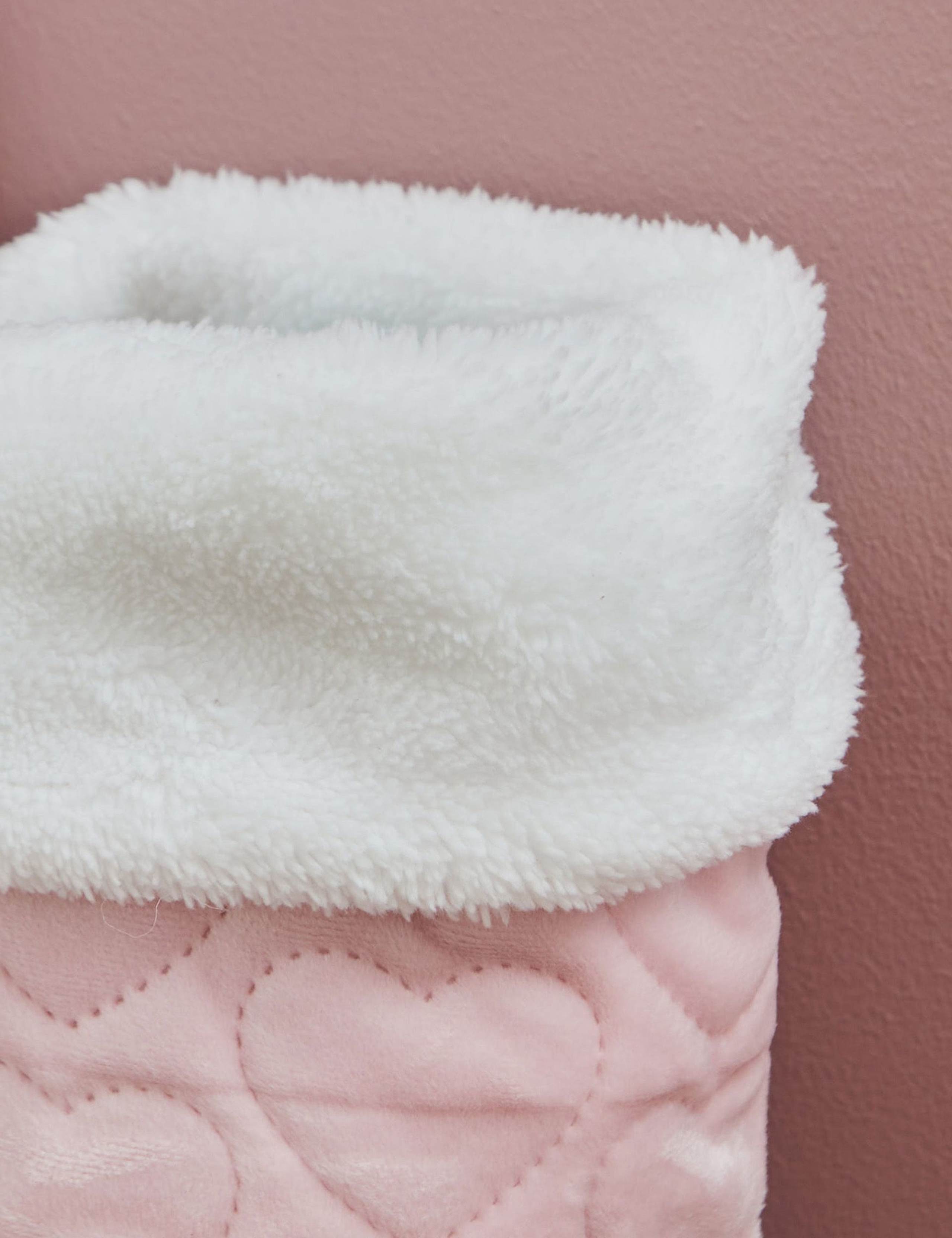 Personalised Pink Velvet Small Stocking 2 of 3