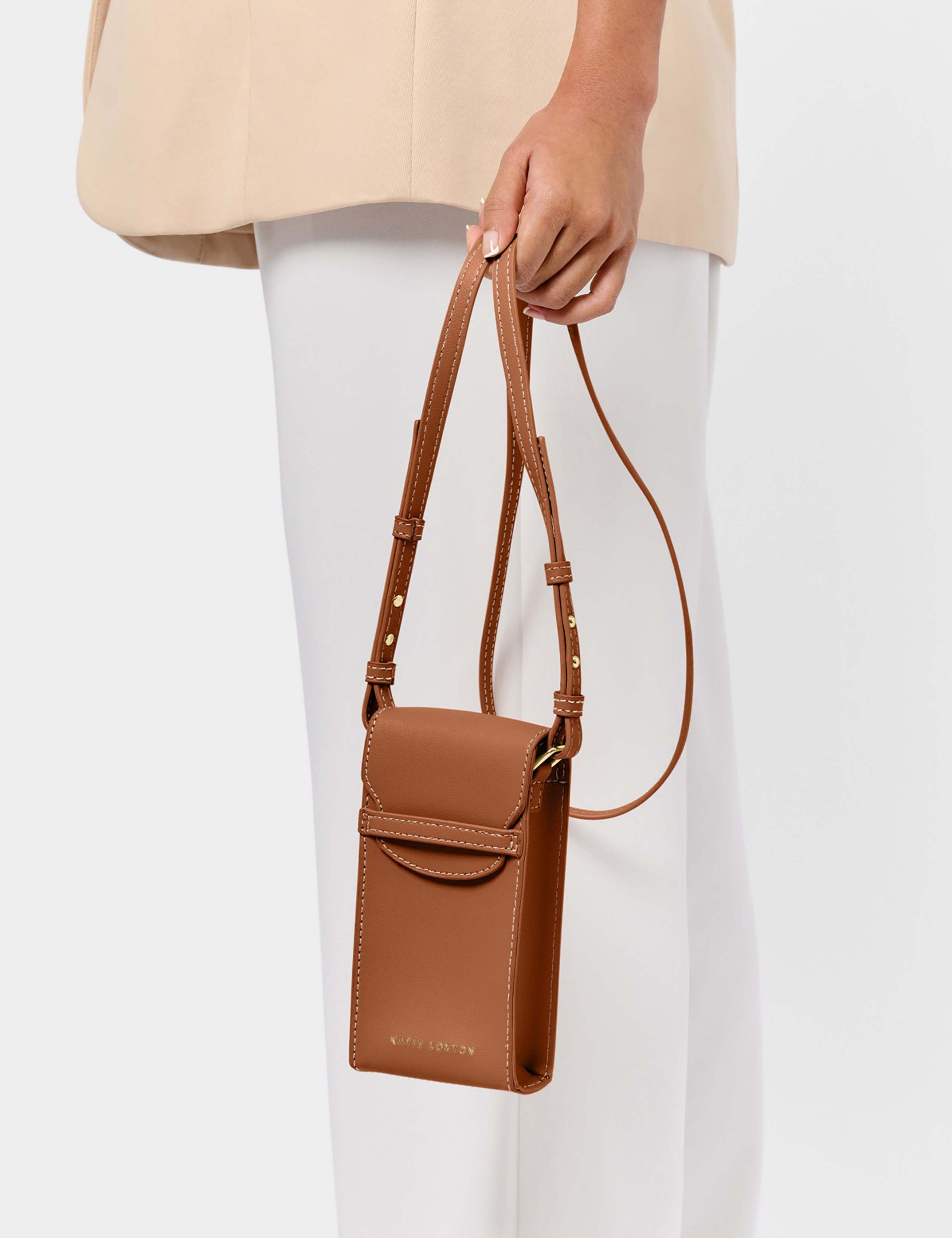 Faux Leather Cross Body Phone Bag 6 of 7