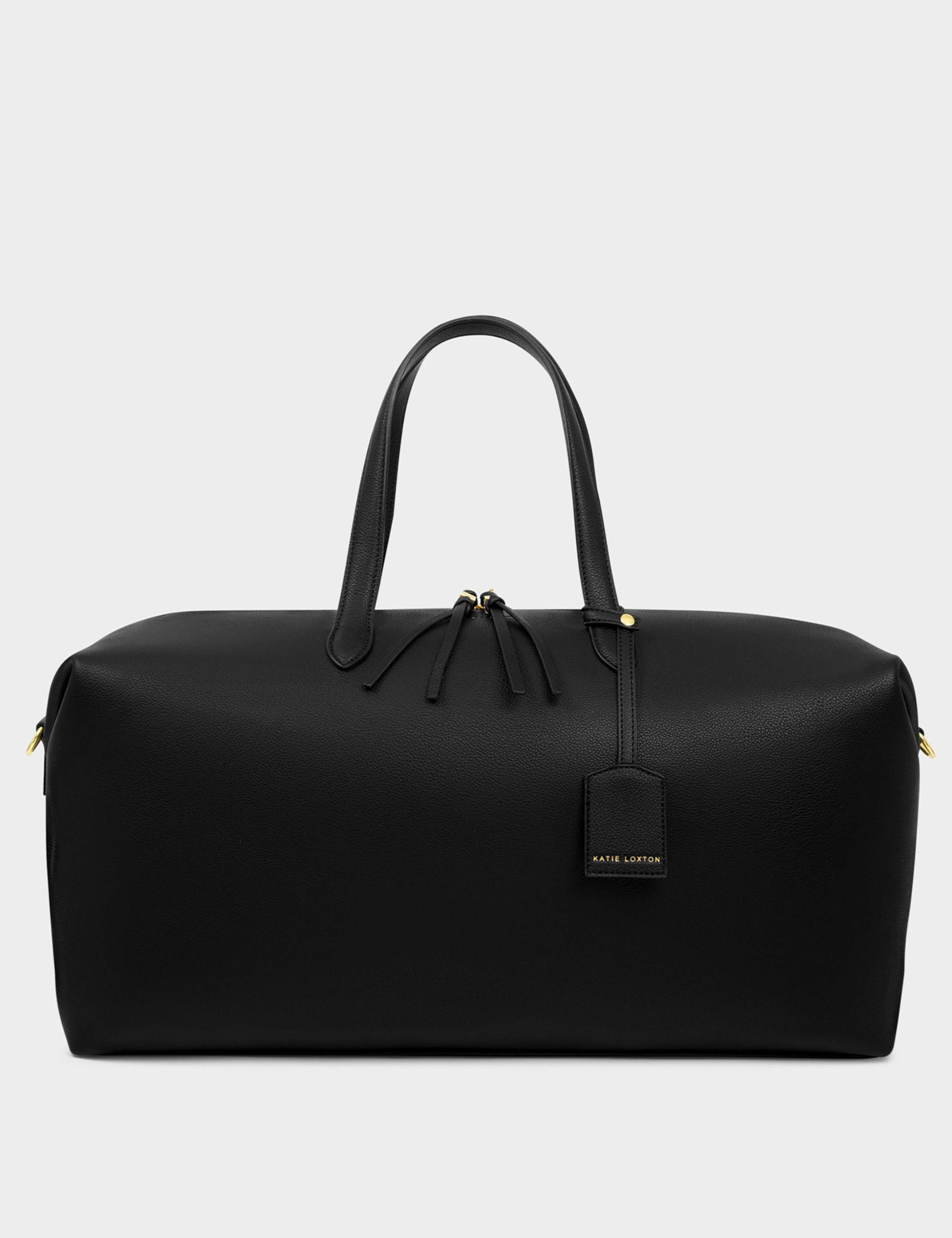 Faux Leather Padded Top Handle Weekend Bag 2 of 7
