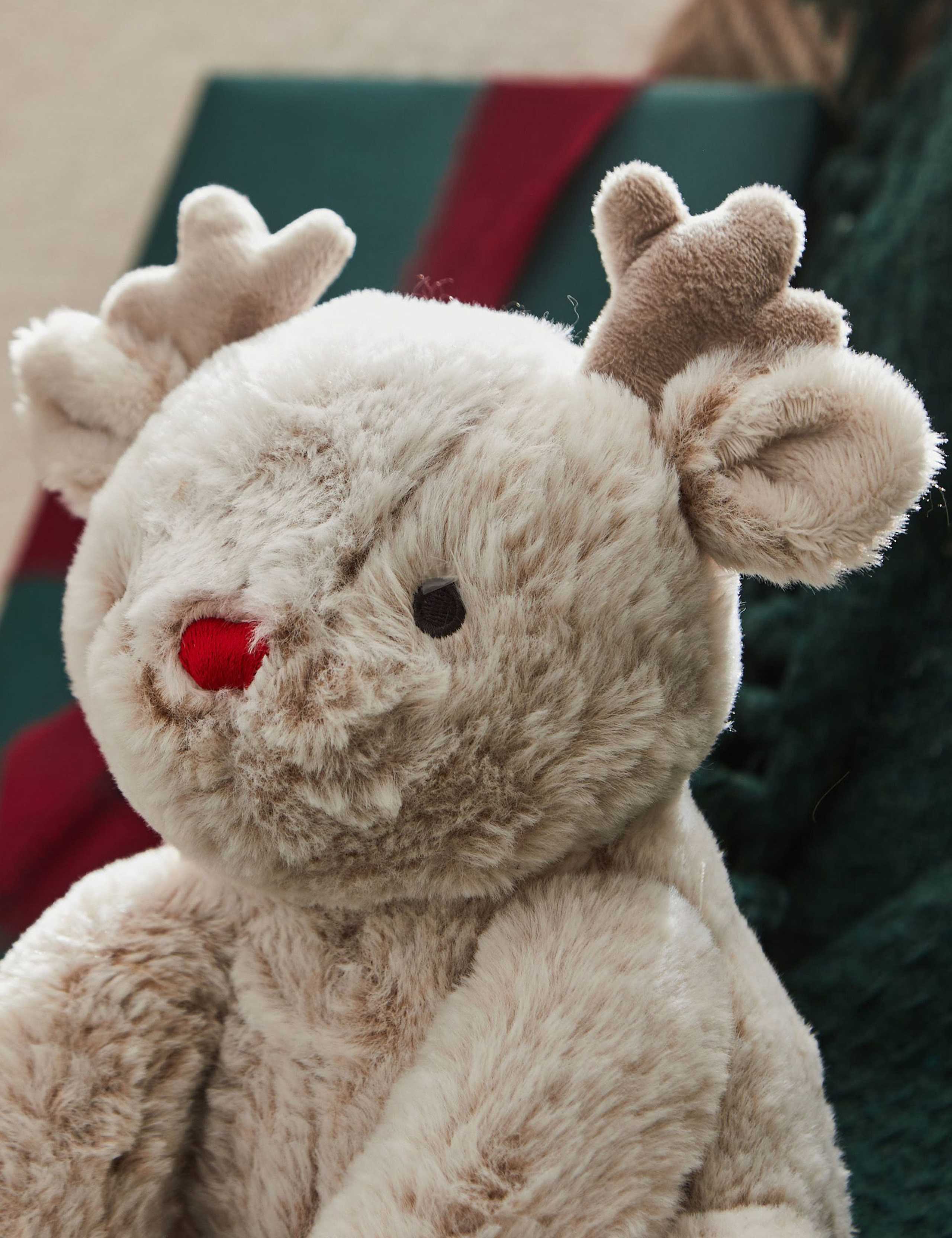 Personalised Red Reindeer Soft Toy 3 of 3