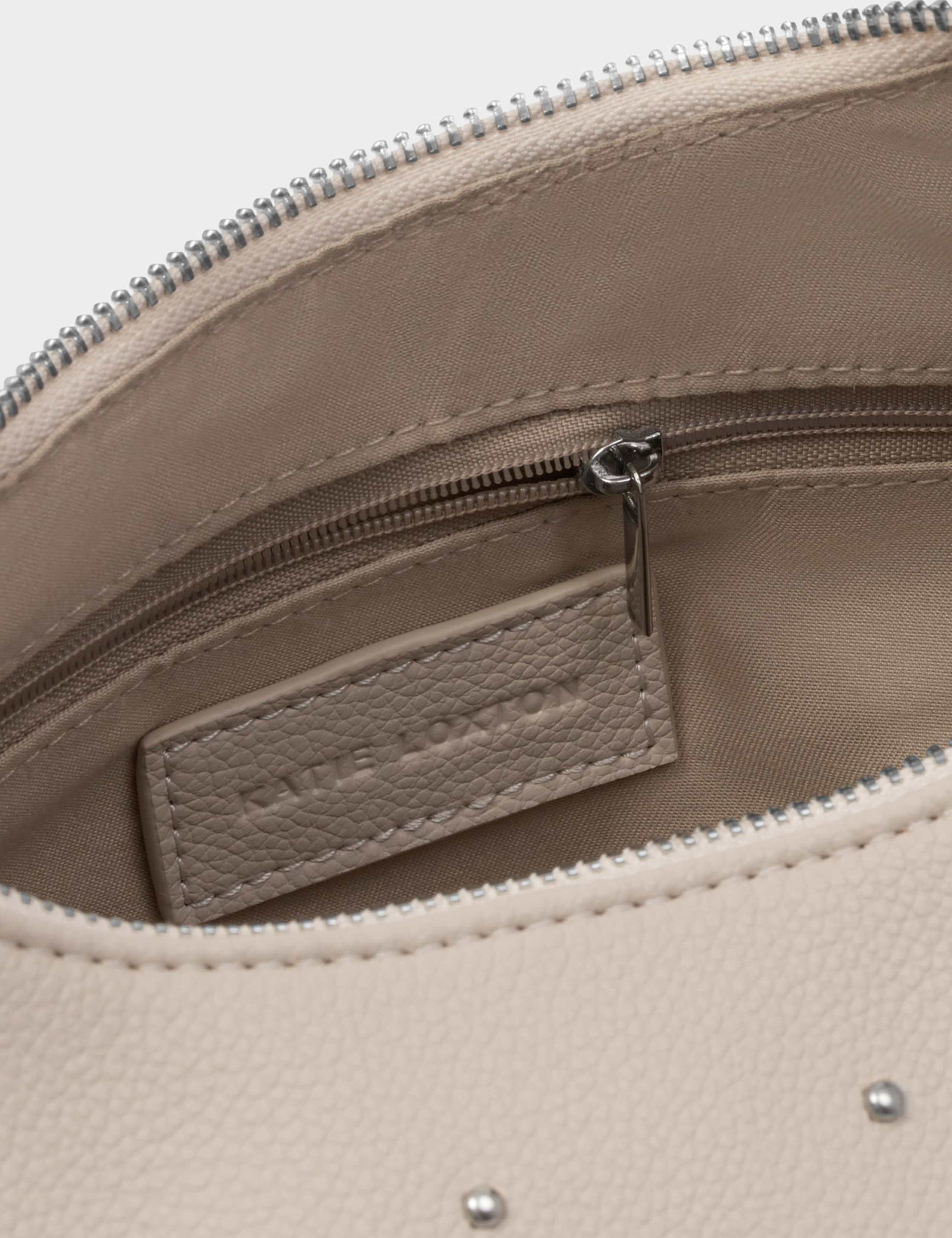 Faux Leather Studded Shoulder Bag 5 of 6