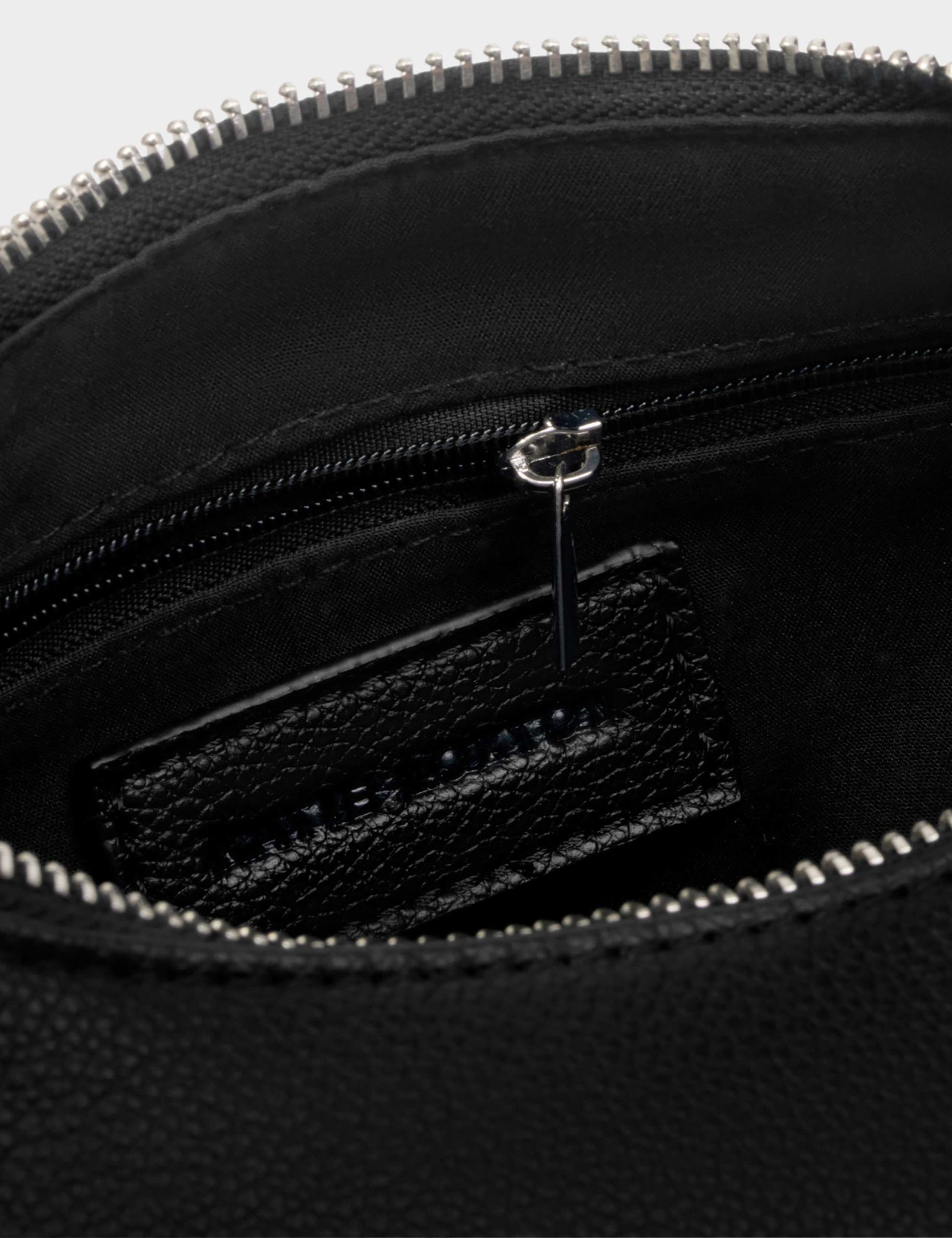 Faux Leather Studded Shoulder Bag 6 of 7