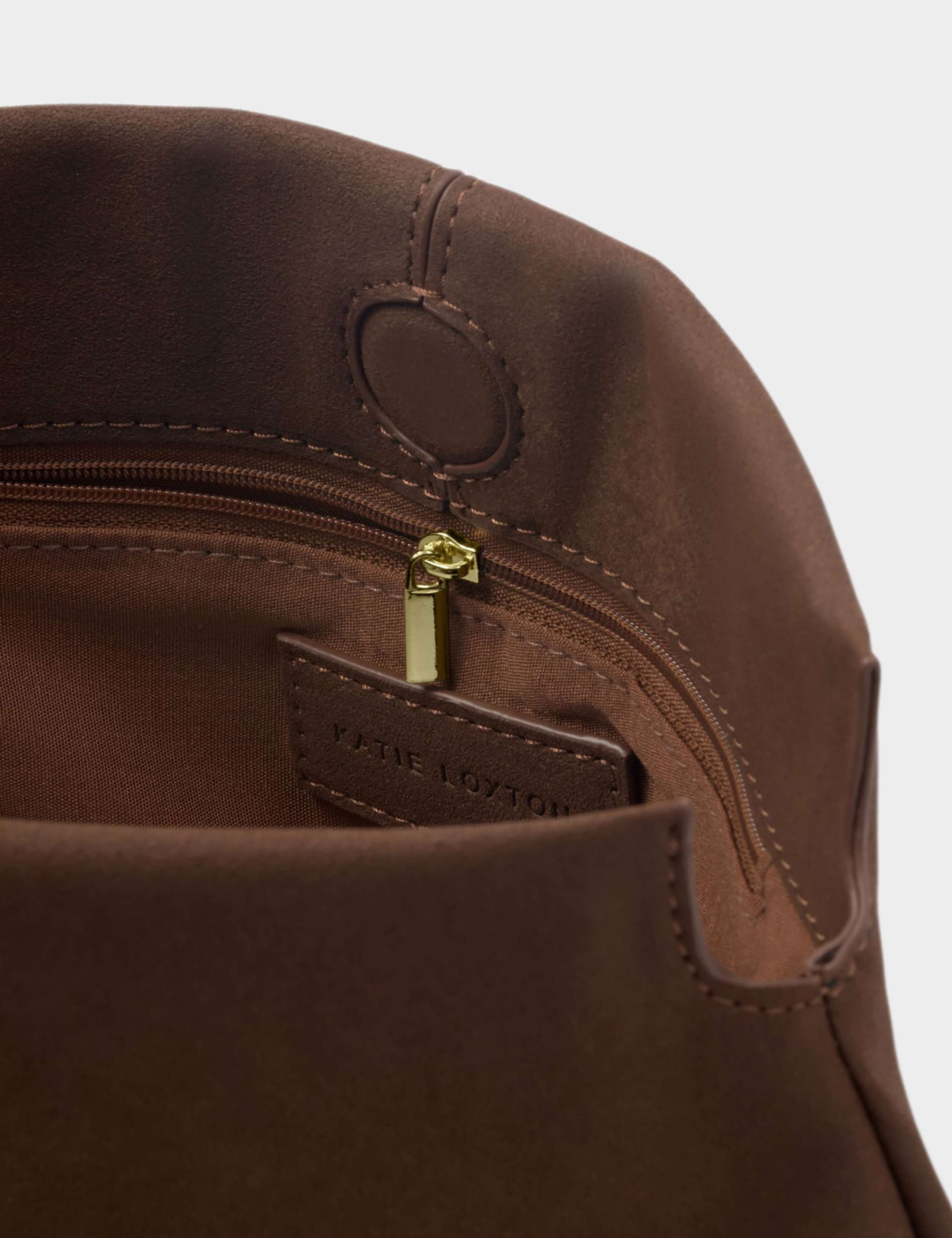 Faux Suede Clutch Bag 4 of 6