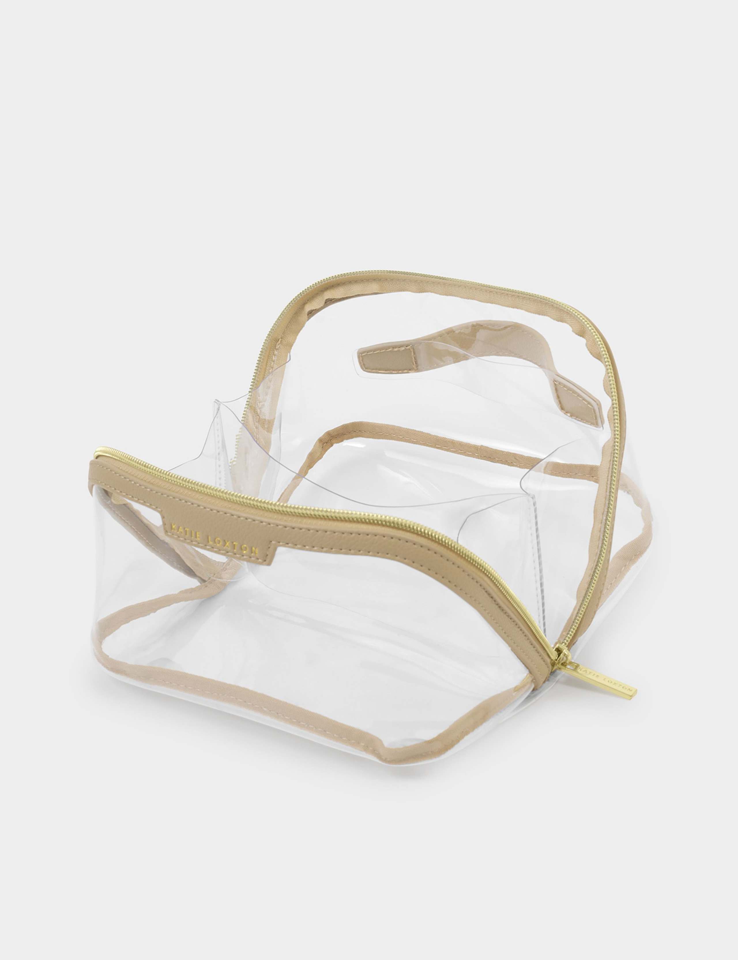 Clear Fold-Out Wash Bag 3 of 5