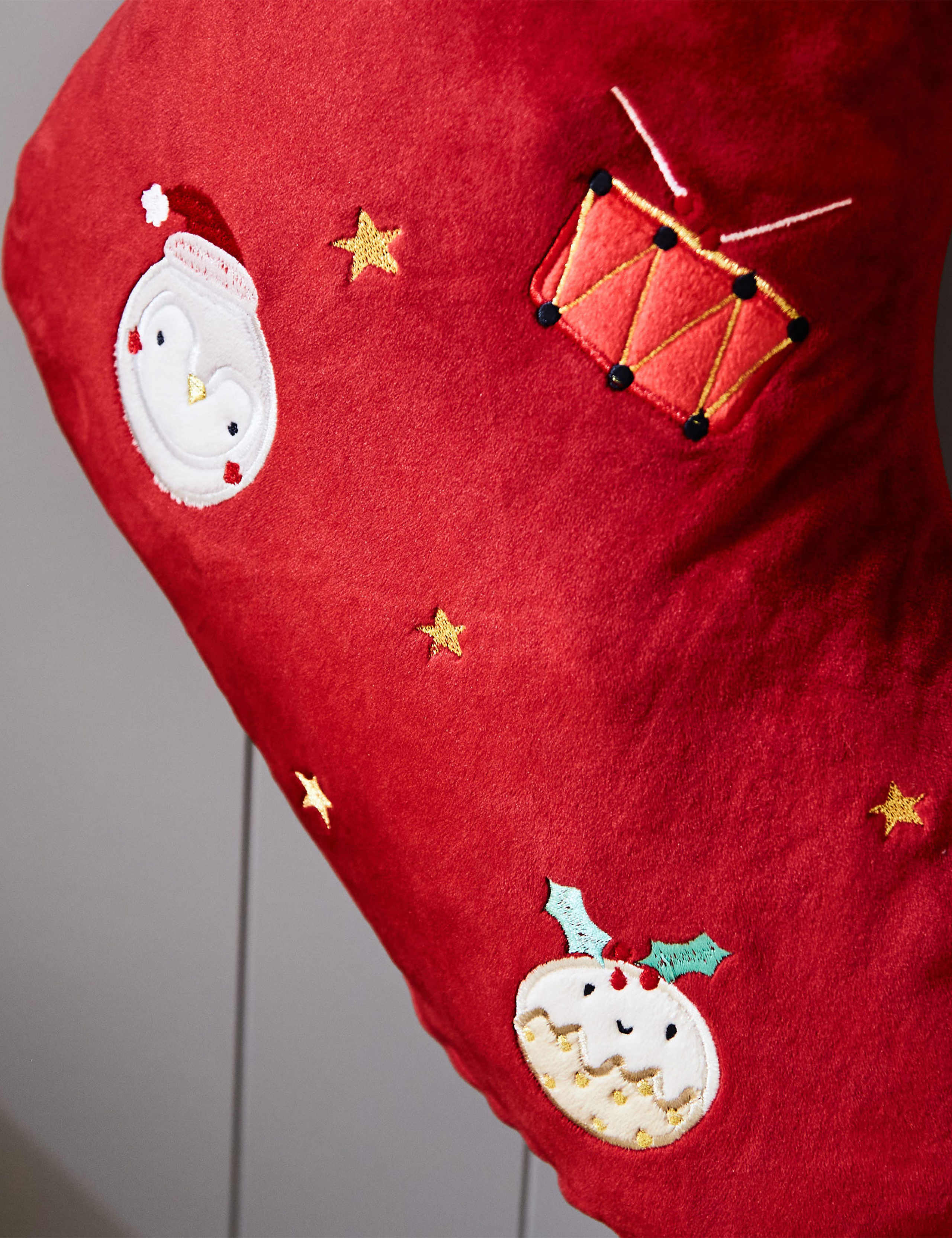 Personalised Medium Christmas Print Stocking 3 of 4