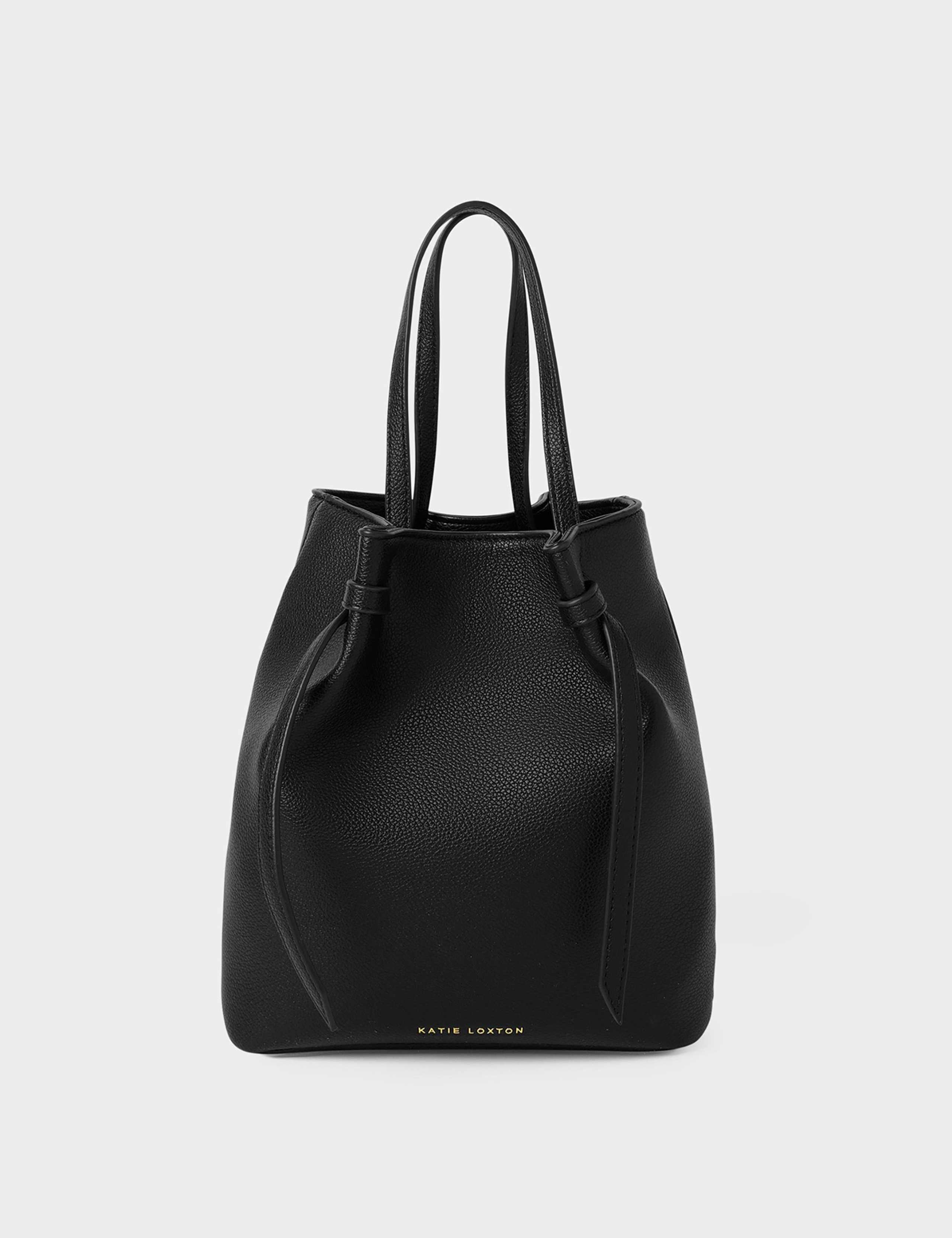 Faux Leather Bucket Bag 2 of 6