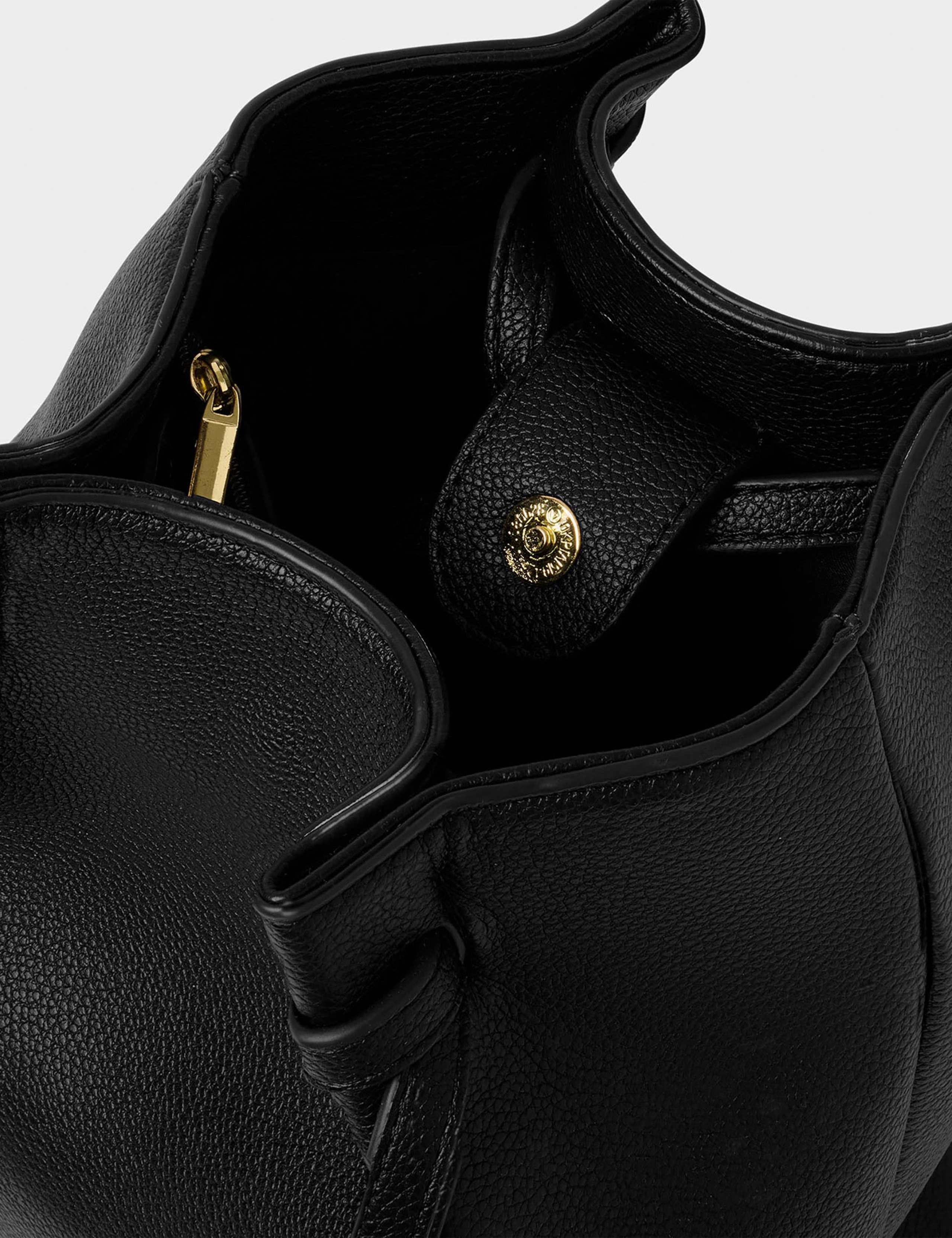 Faux Leather Bucket Bag 4 of 6