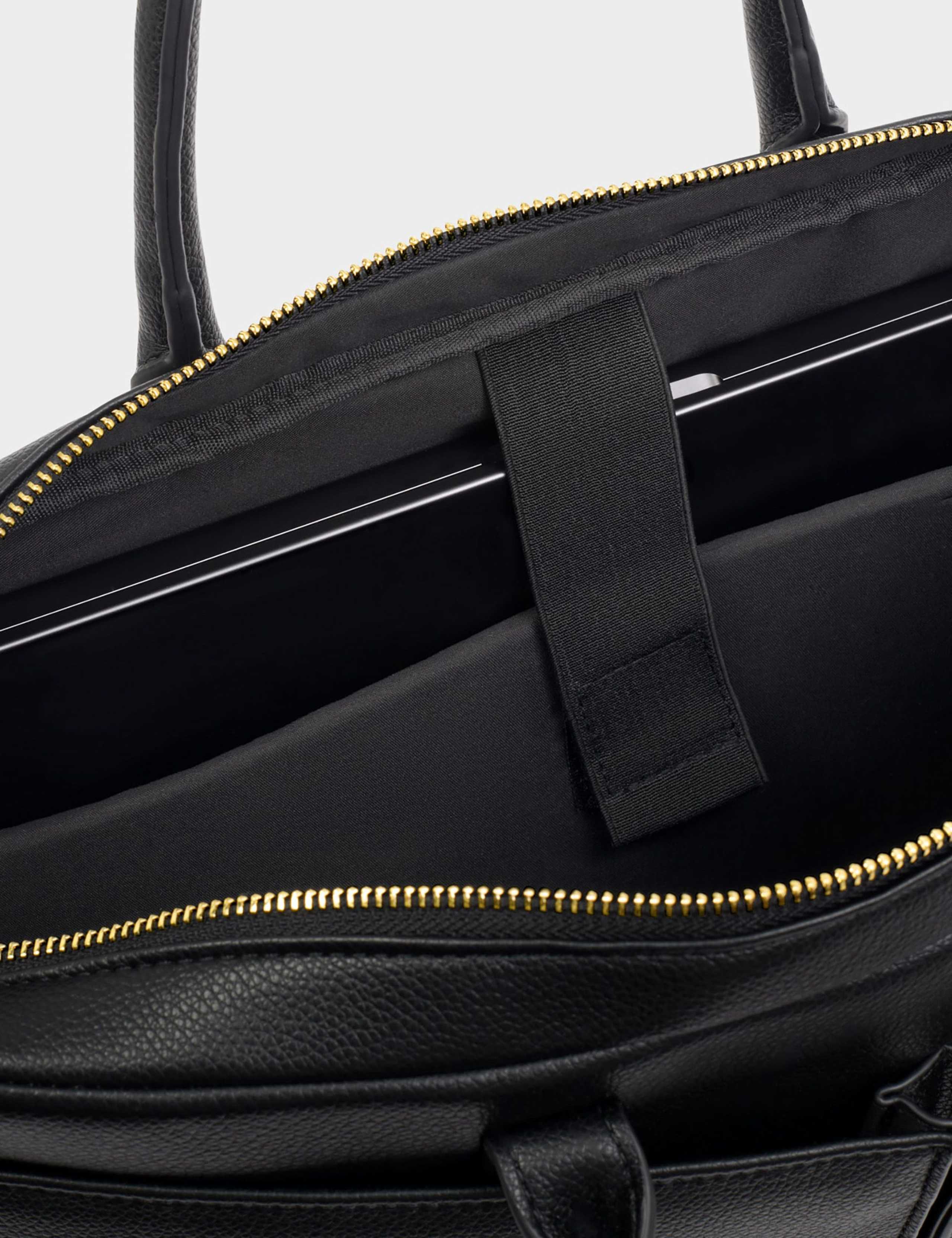 Faux Leather Laptop Bag 4 of 7