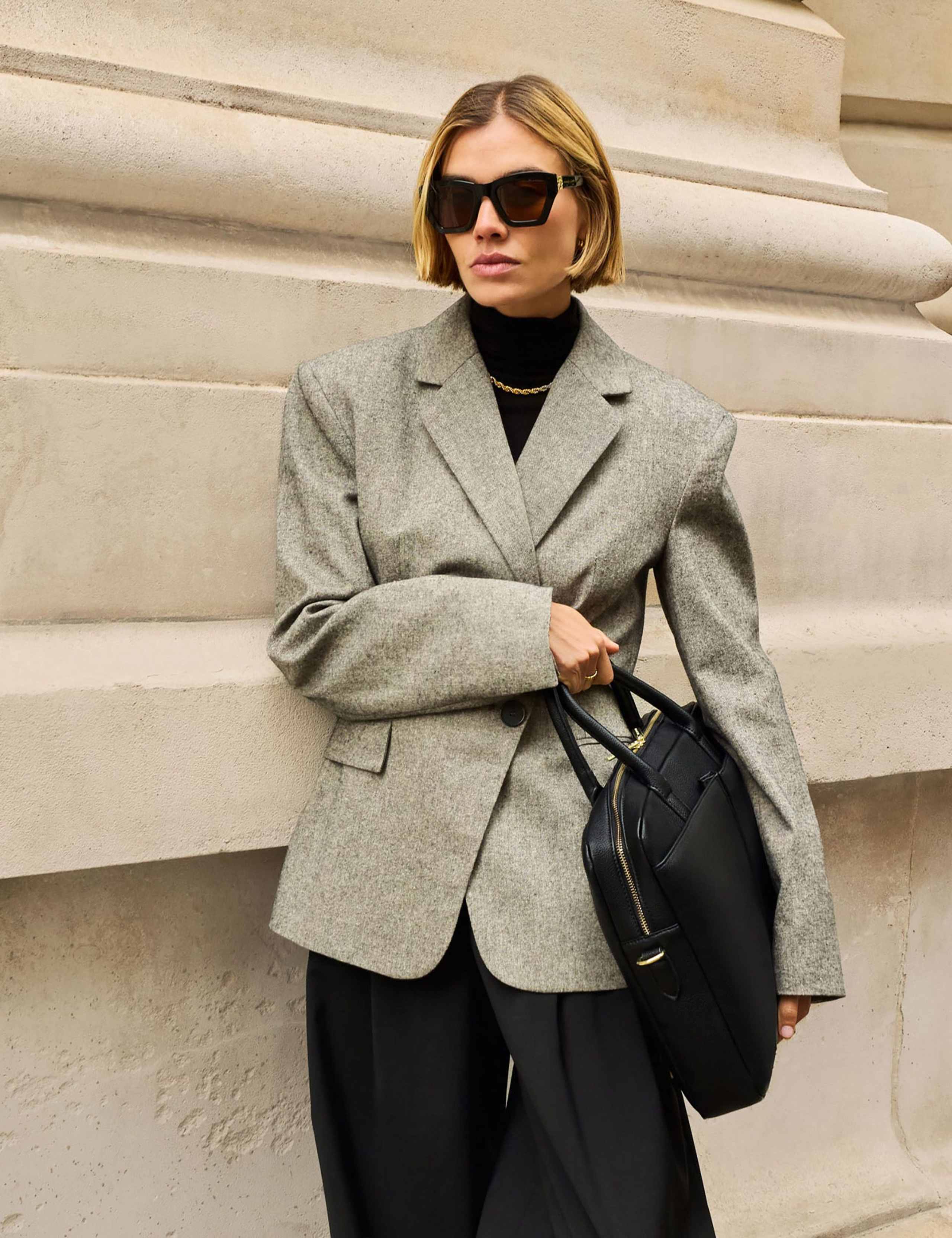 Faux Leather Laptop Bag 6 of 7