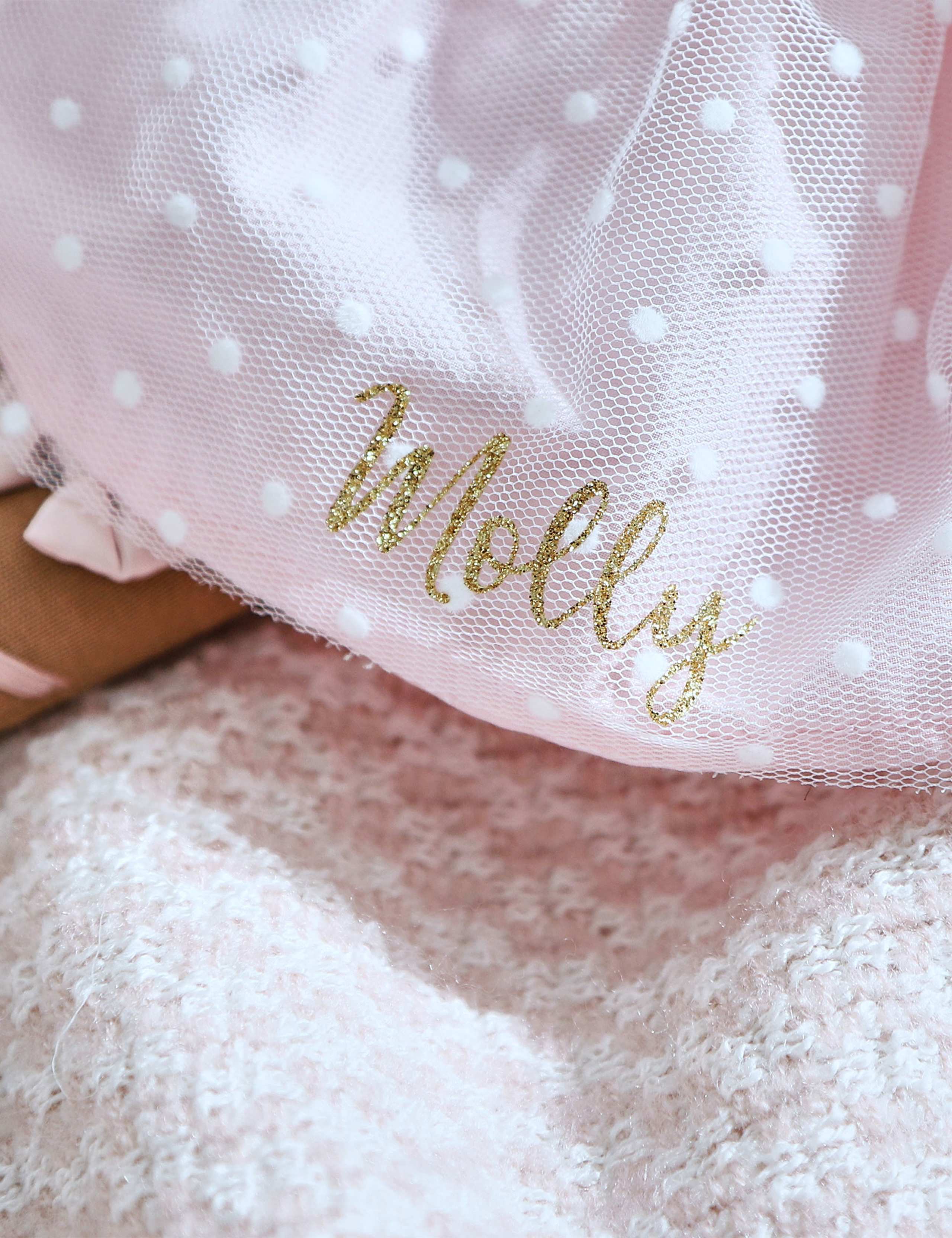 Personalised Ballerina Doll With Curly Hair 2 of 5