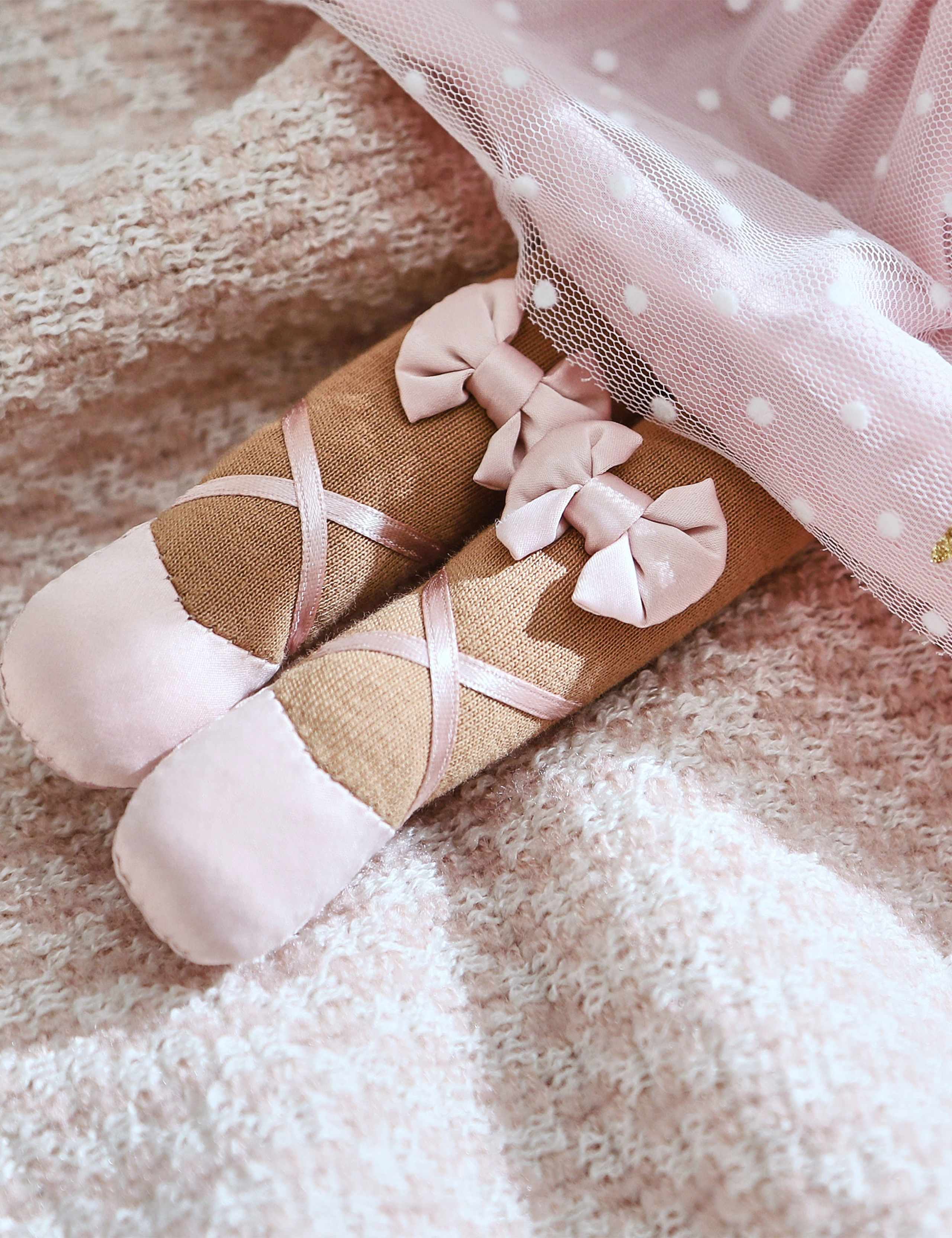 Personalised Ballerina Doll With Curly Hair 3 of 5