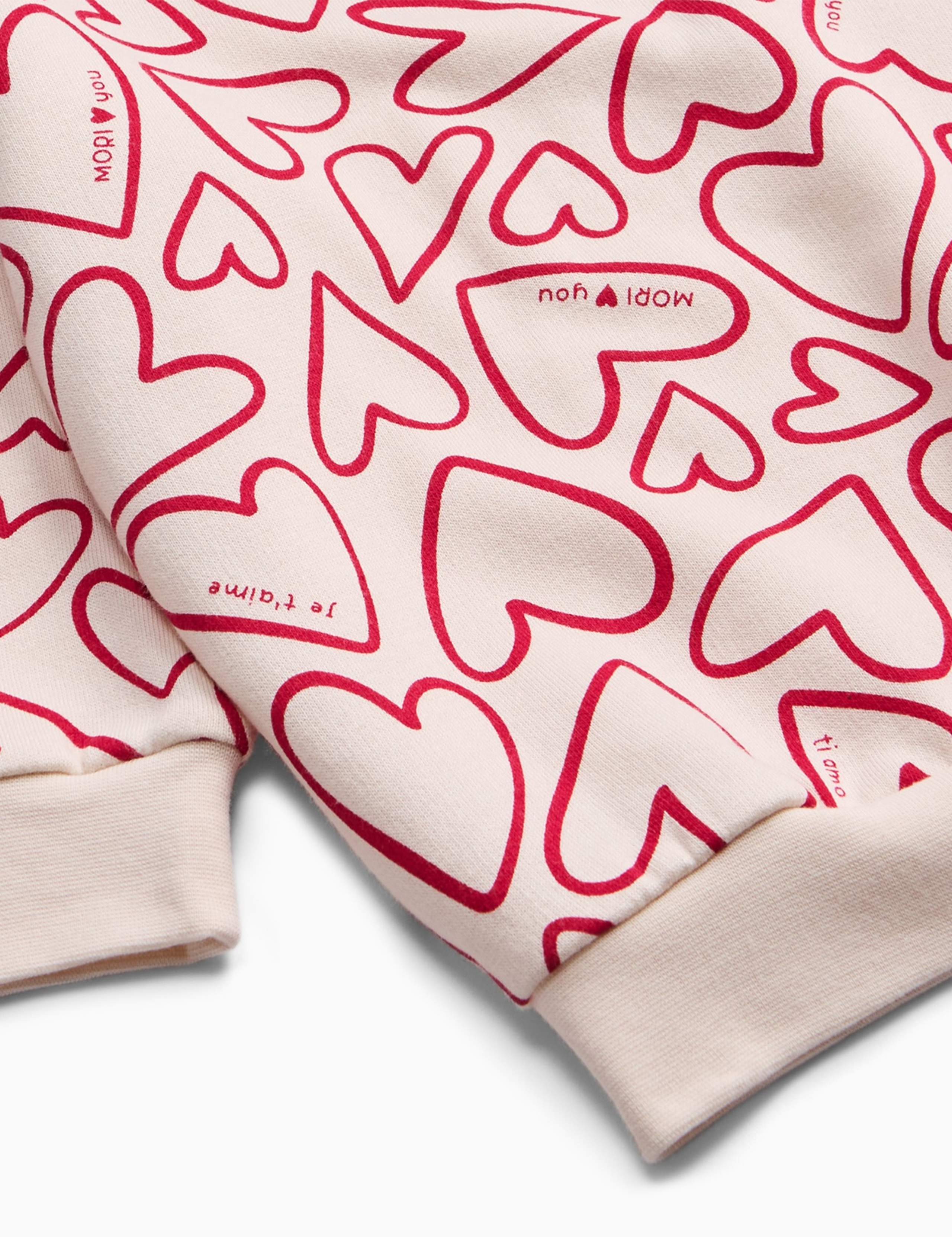 Cotton Blend Heart Sweater (3 Mths-6 Yrs) 3 of 3