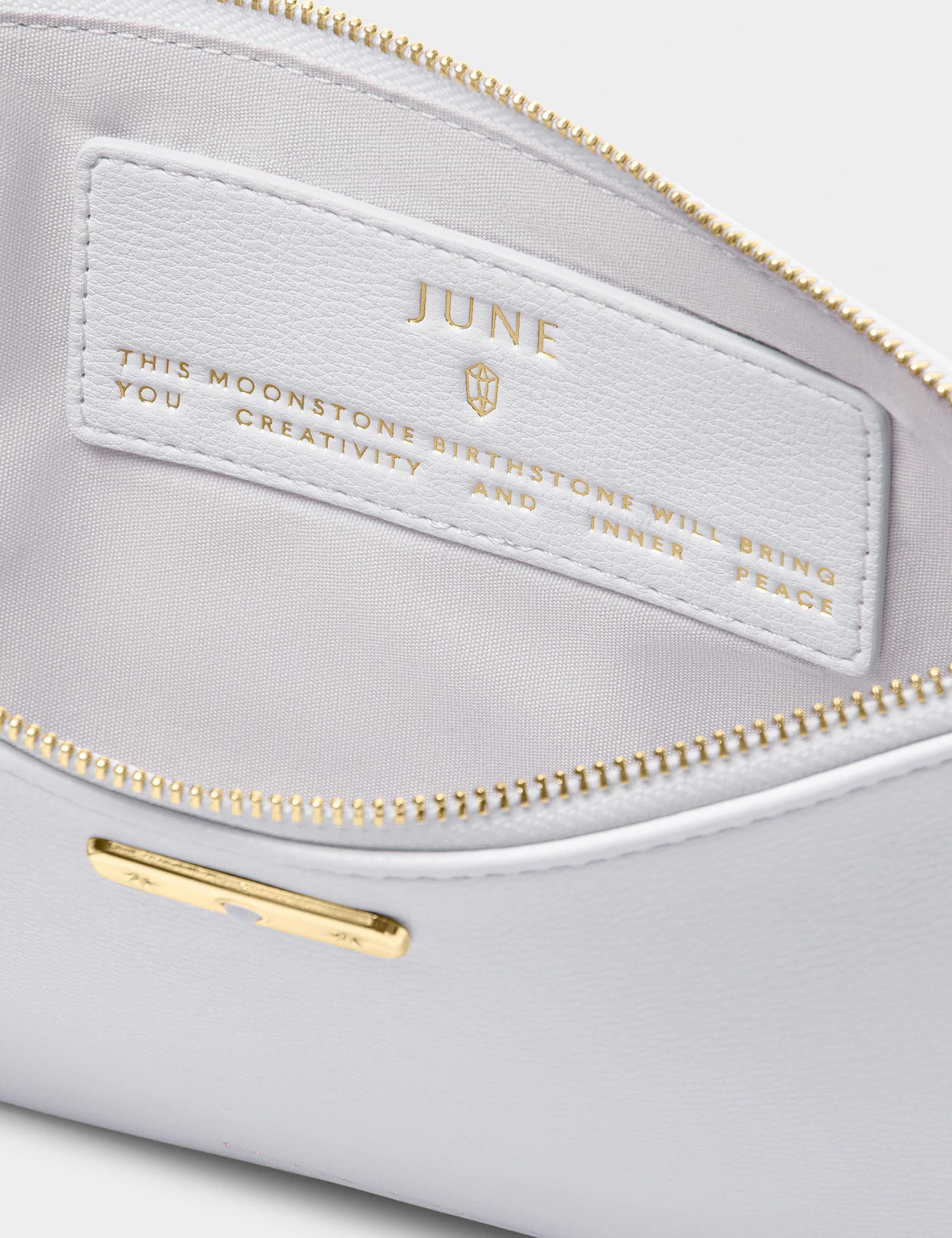 Faux Leather June Birthstone Pouch 4 of 5