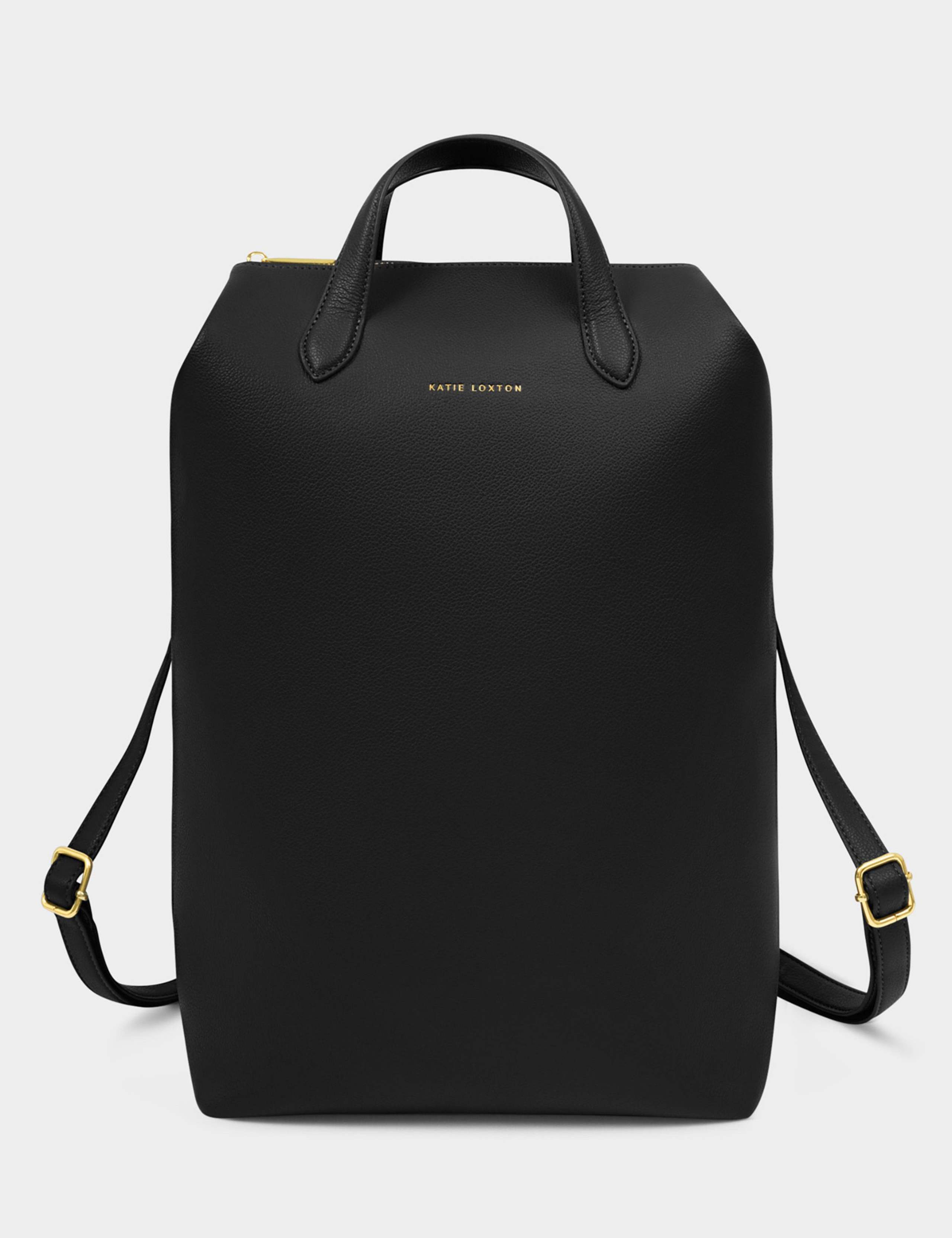 Faux Leather Top Handle Cabin Backpack 2 of 8