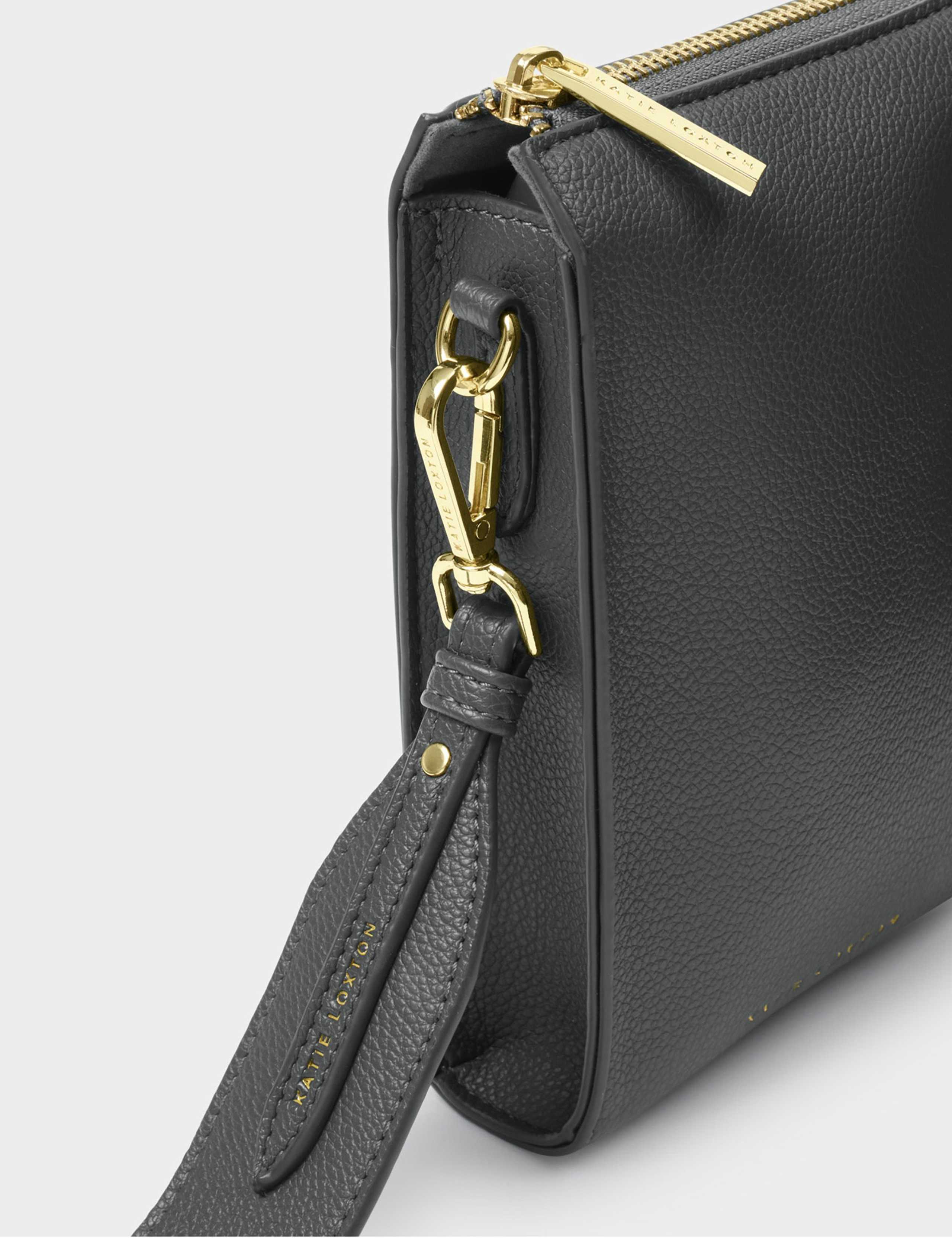 Faux Leather Metallic Cross Body Bag 5 of 6