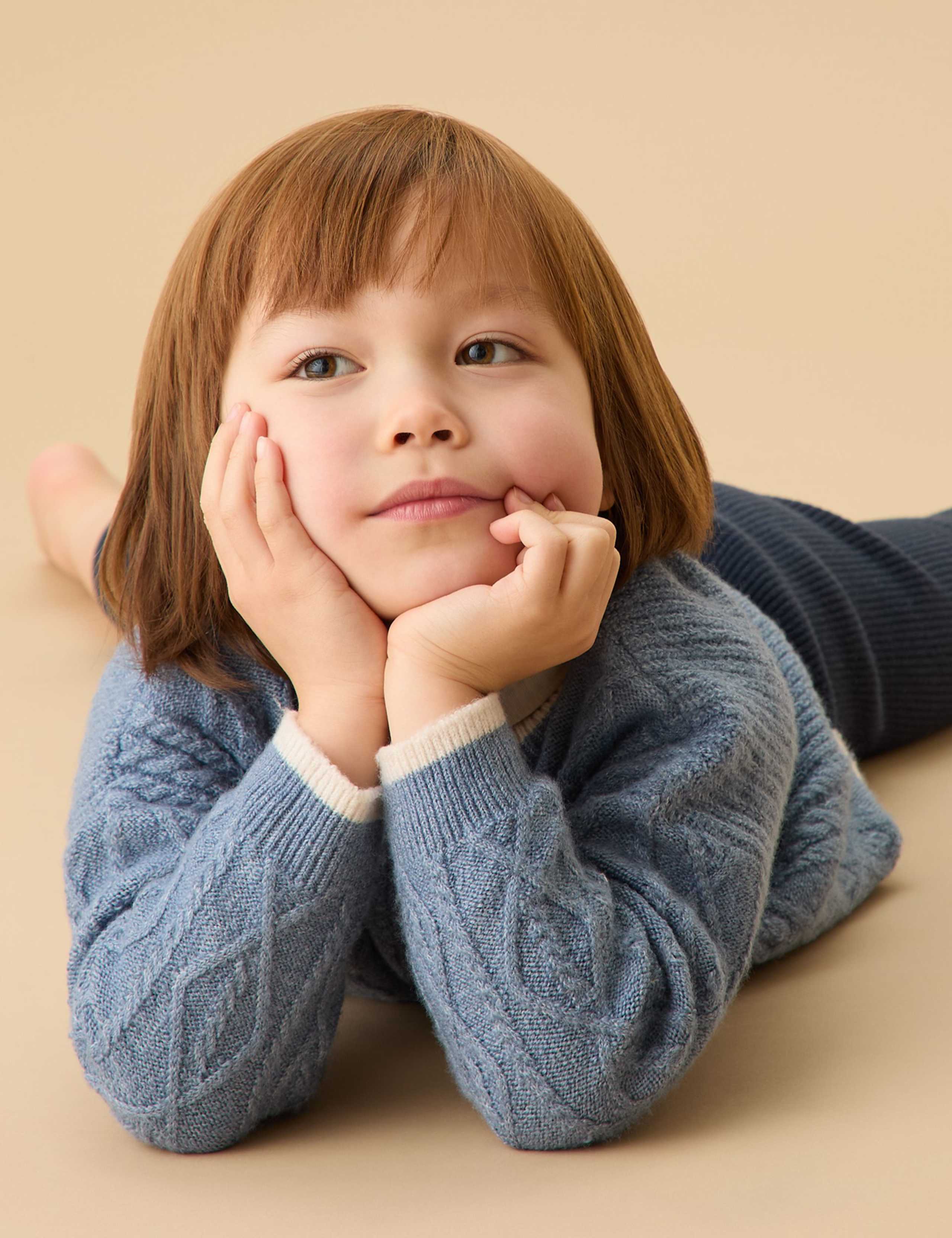 Chunky Knitted Cardigan (0-3 Yrs) 3 of 5