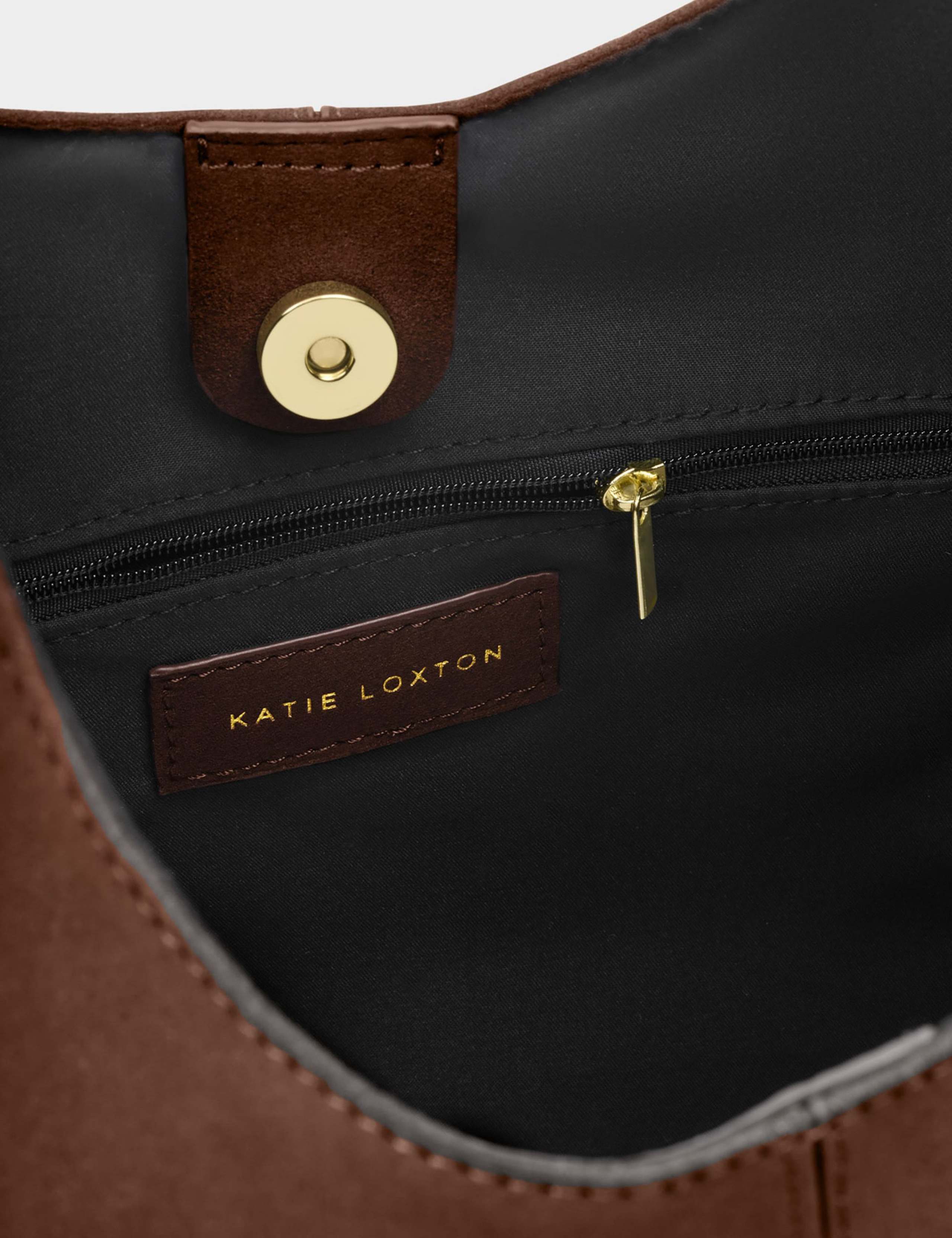 Faux Suede Shoulder Bag 3 of 5